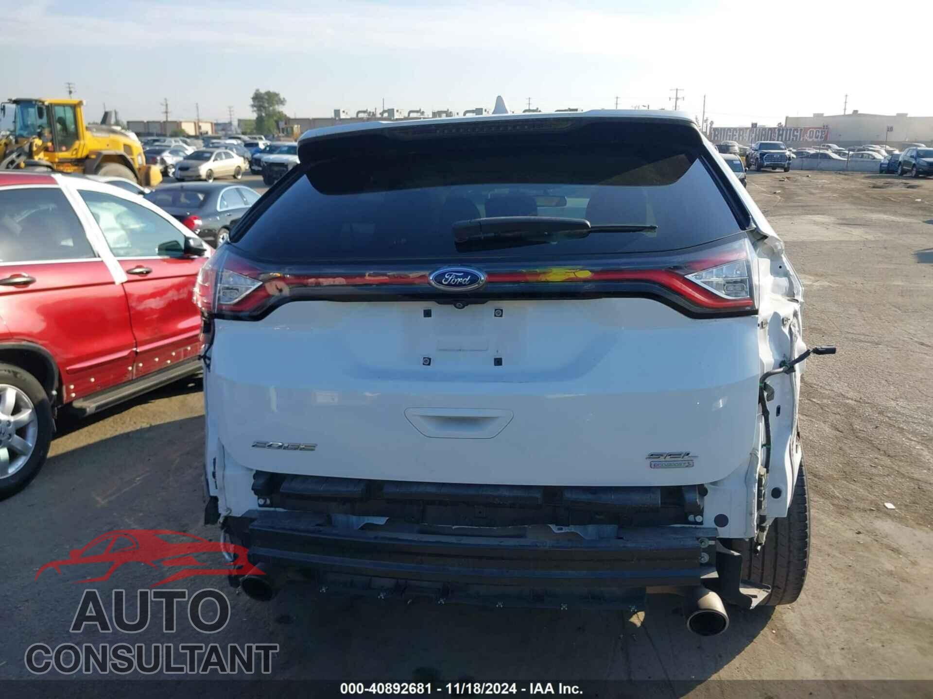 FORD EDGE 2015 - 2FMTK3J90FBB67631