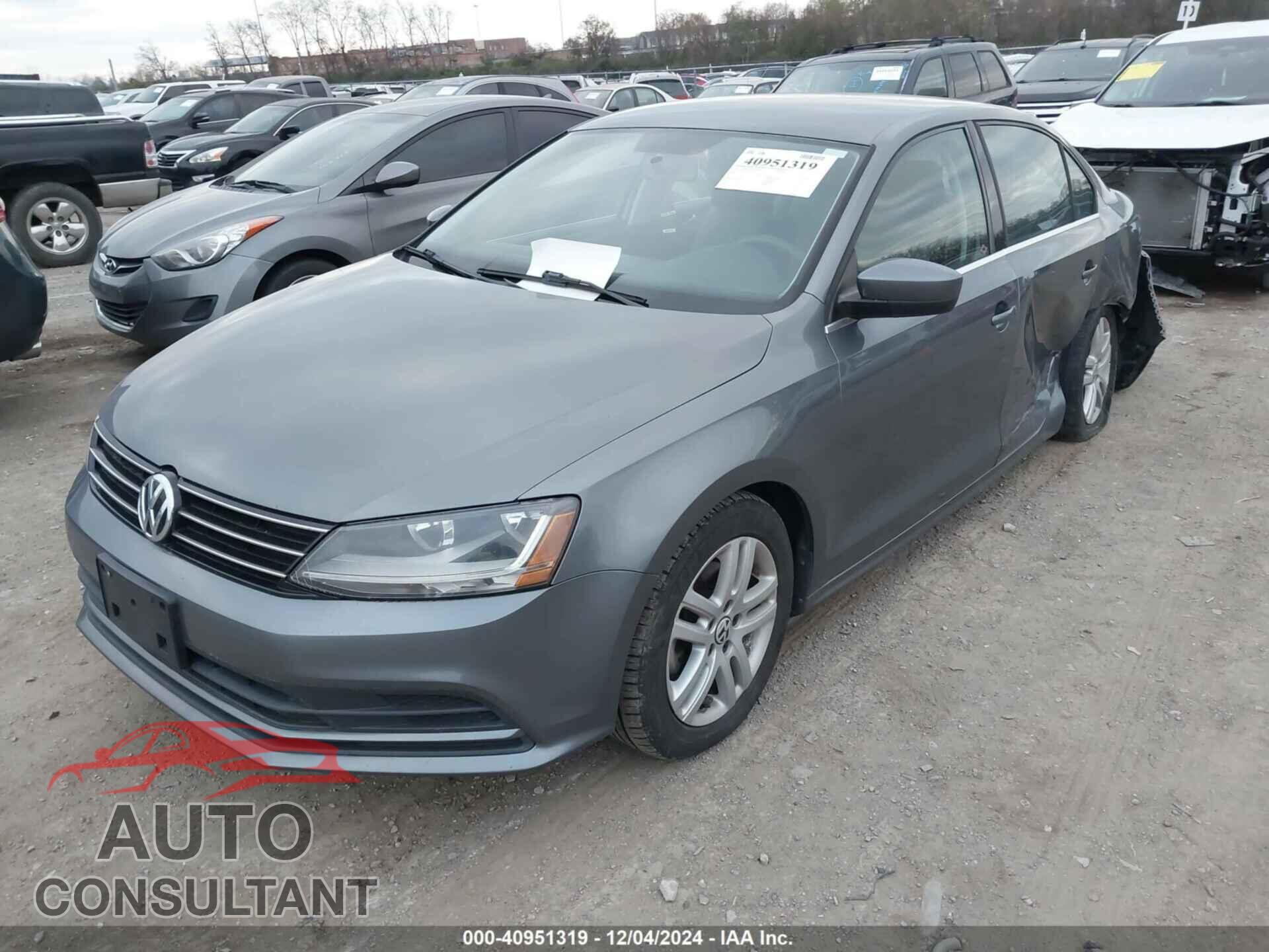 VOLKSWAGEN JETTA 2017 - 3VW2B7AJ3HM305663