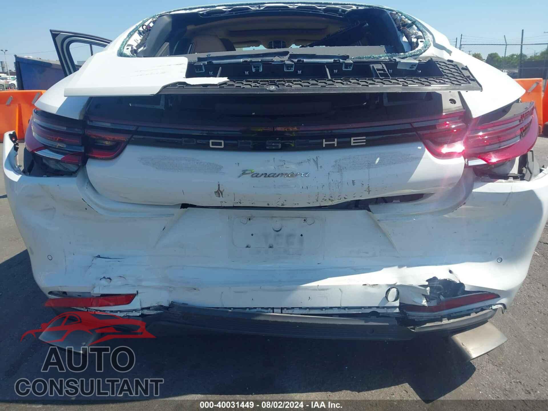 PORSCHE PANAMERA 2018 - WP0AA2A73JL107763
