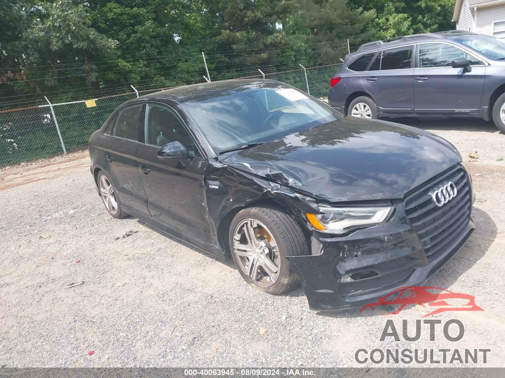 AUDI A3 2016 - WAUA7GFF9G1070912