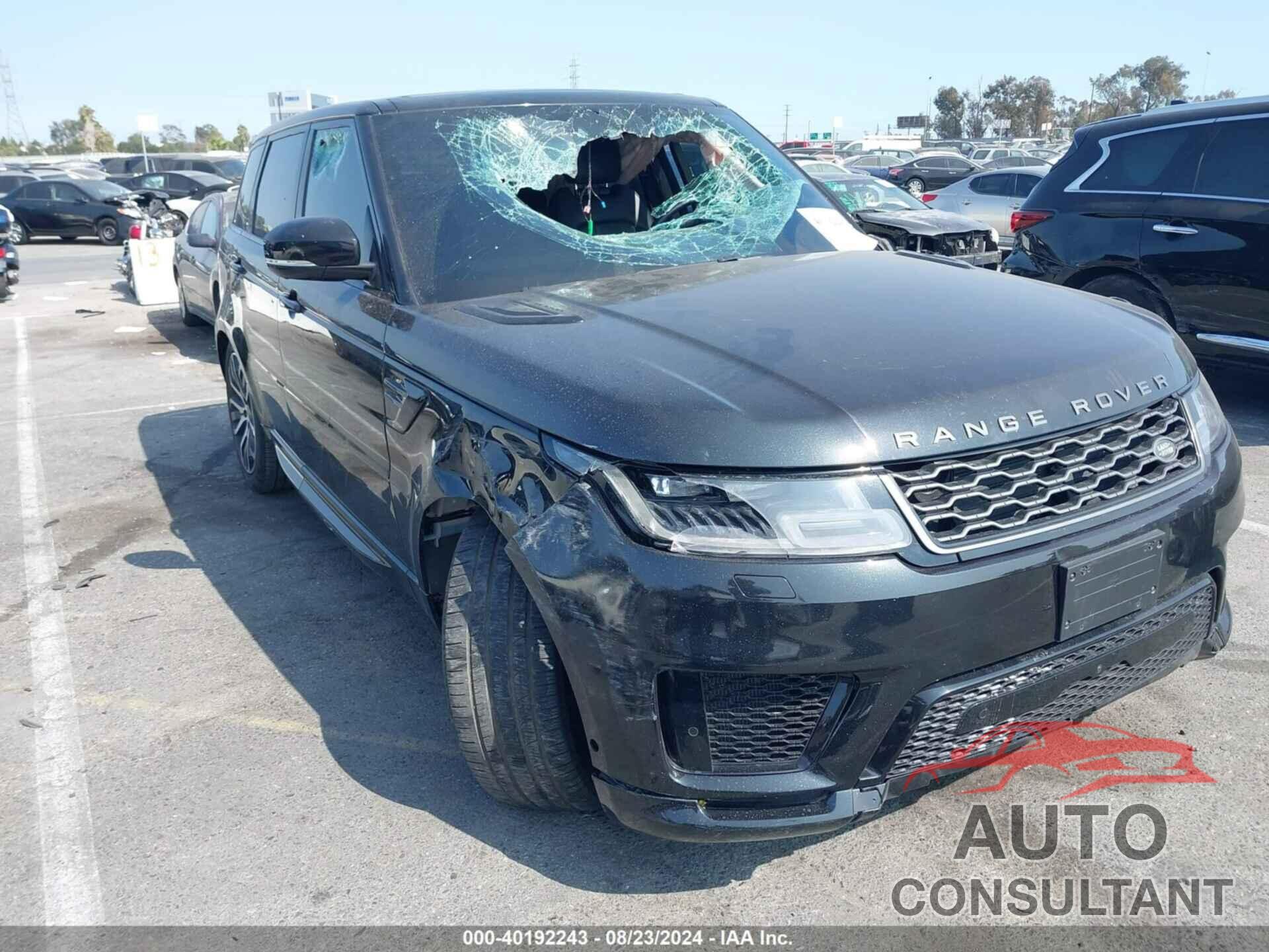 LAND ROVER RANGE ROVER SPORT 2018 - SALWR2RE3JA184431