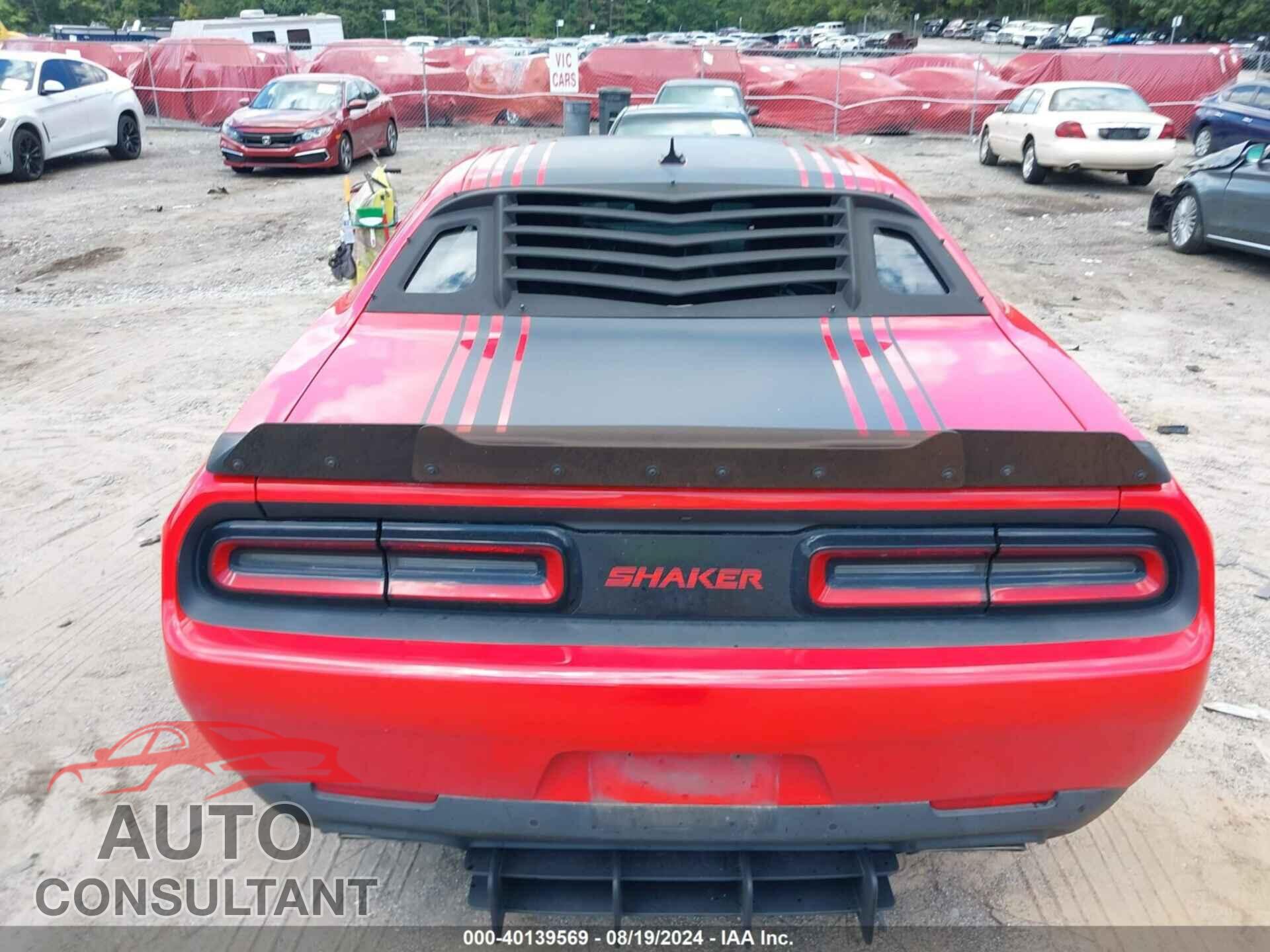 DODGE CHALLENGER 2016 - 2C3CDZBT1GH137018