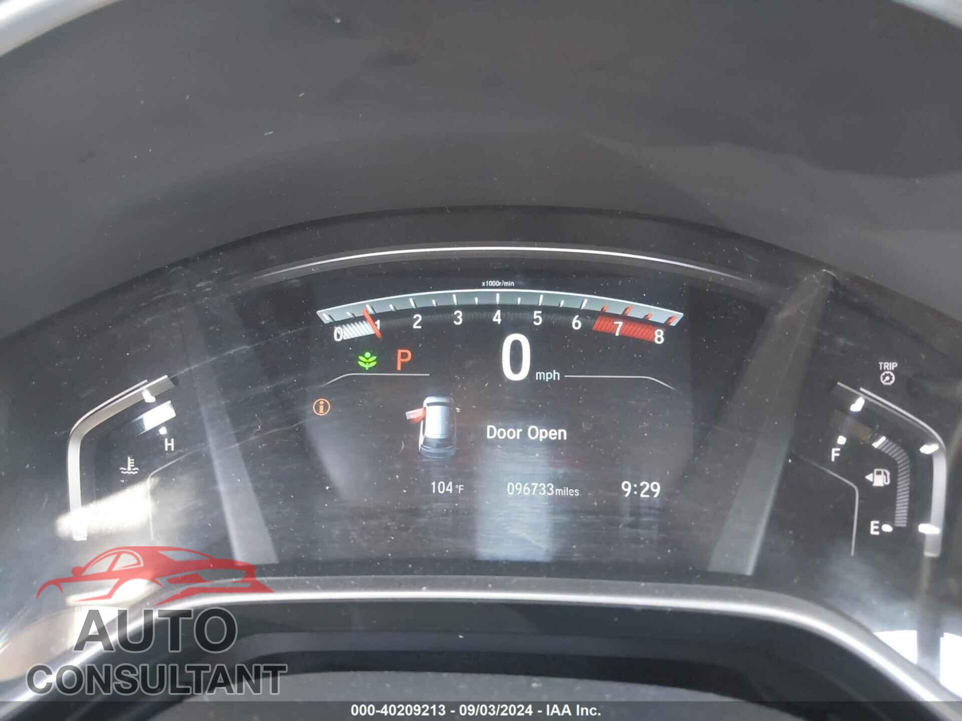 HONDA CR-V 2017 - 5J6RW1H87HL004539