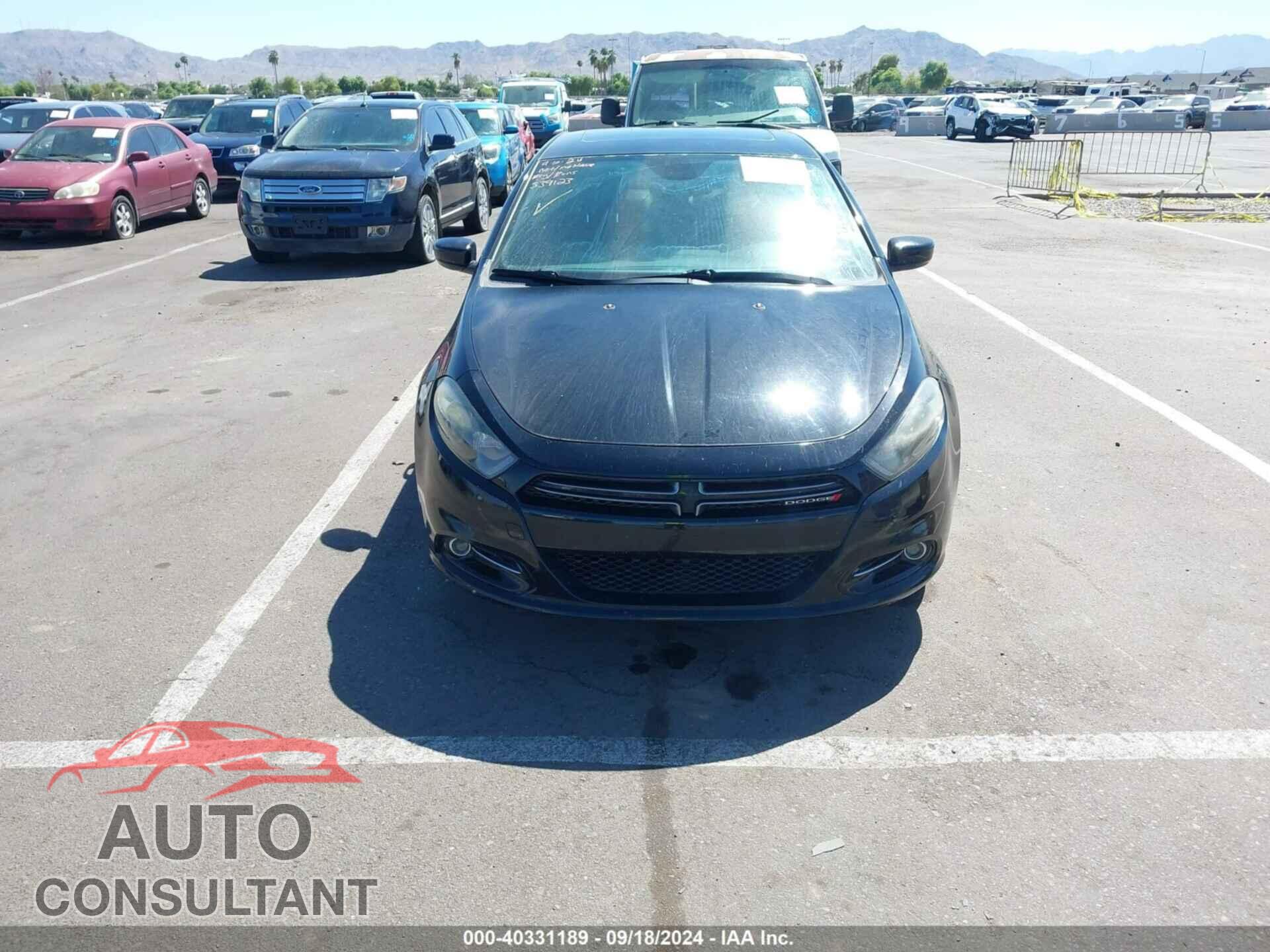 DODGE DART 2016 - 1C3CDFEB5GD539123