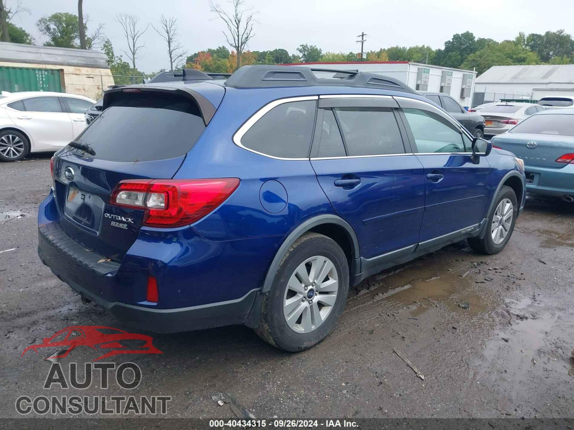 SUBARU OUTBACK 2016 - 4S4BSAEC9G3278198