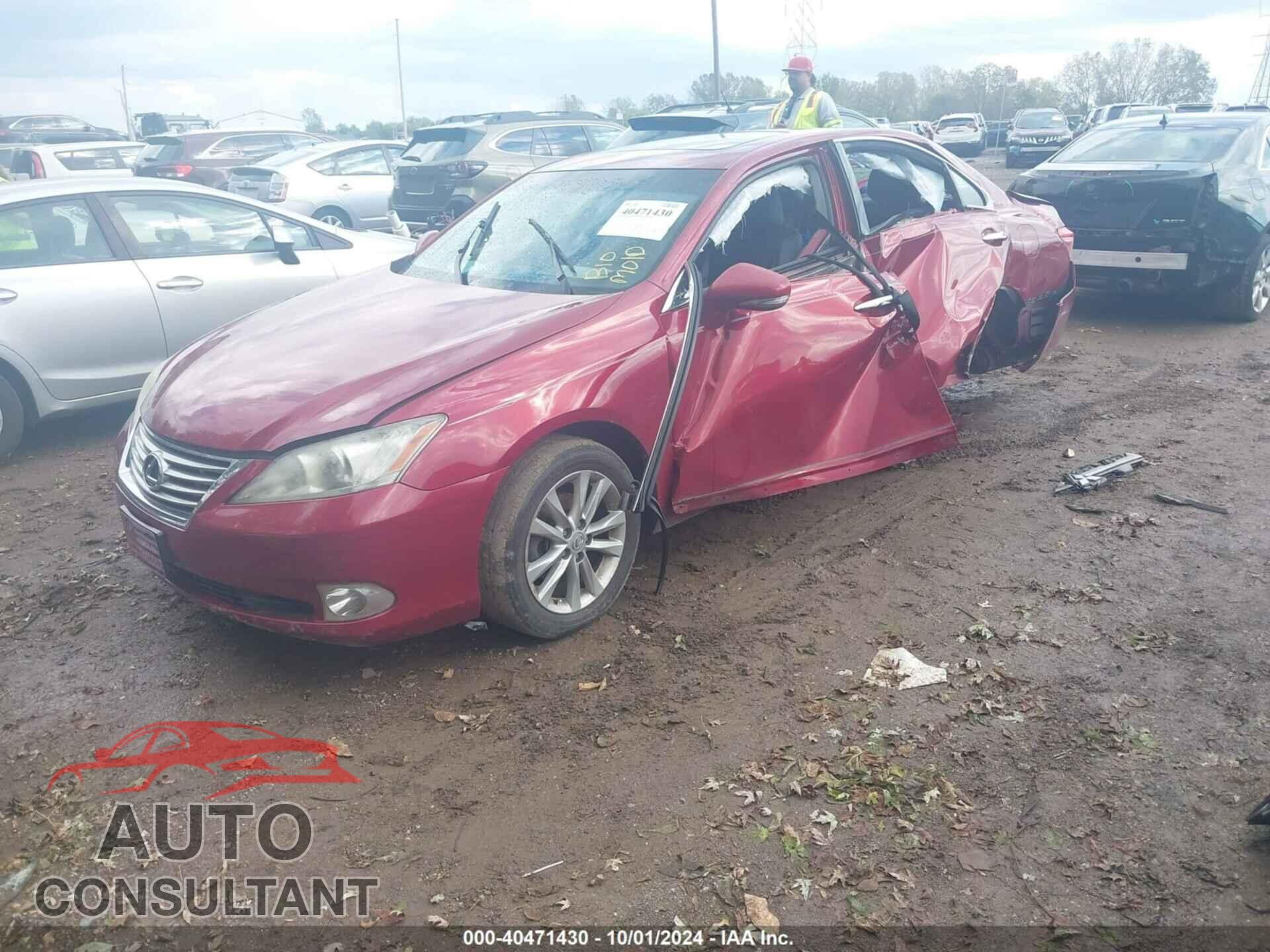 LEXUS ES 350 2012 - JTHBK1EG2C2502093