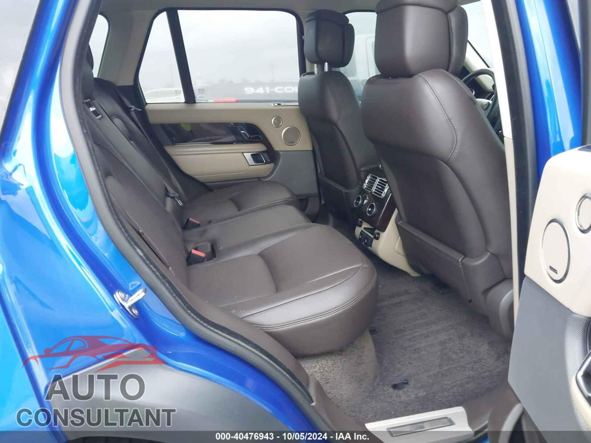 LAND ROVER RANGE ROVER 2019 - SALGS2REXKA563937