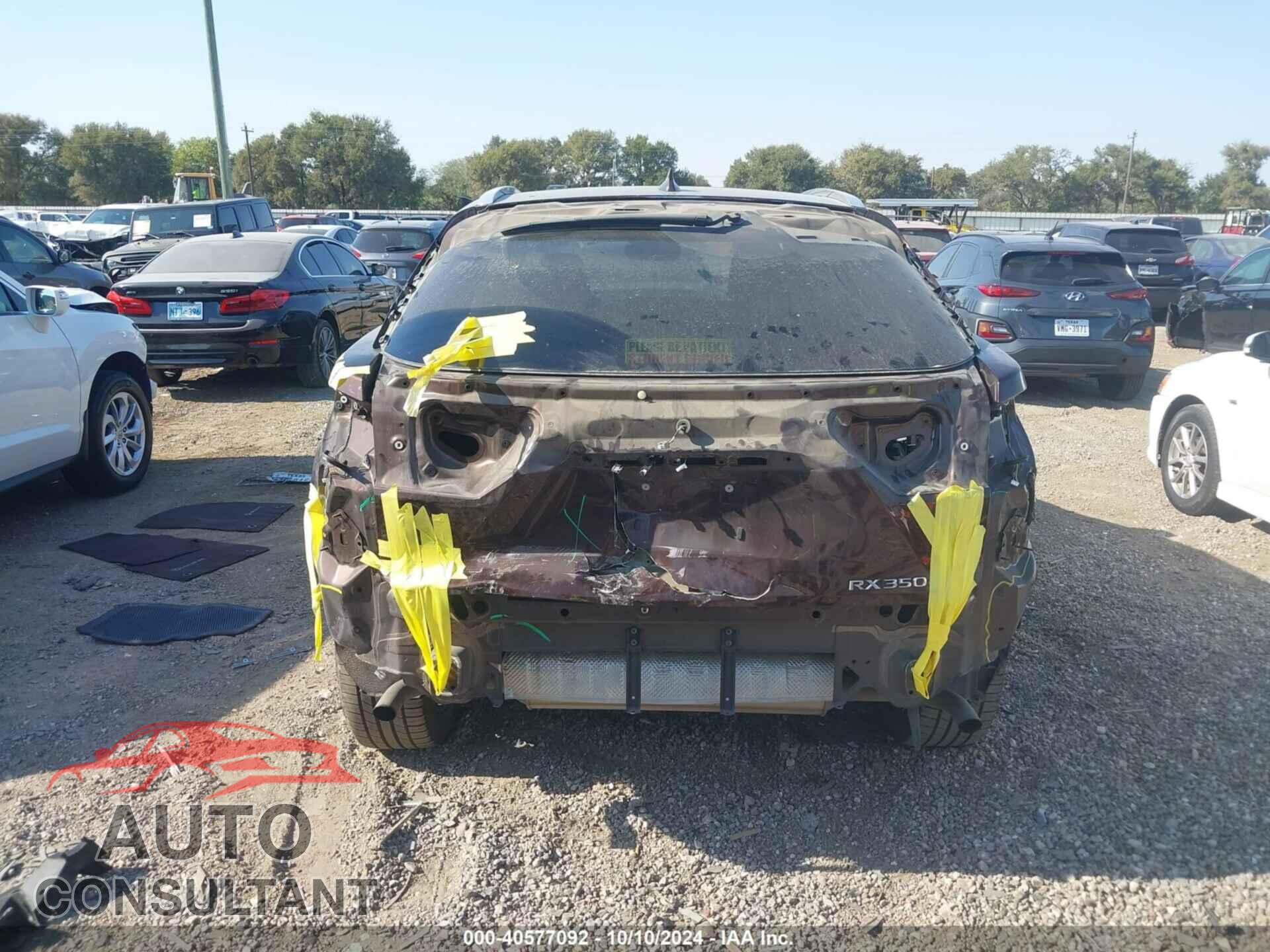 LEXUS RX 350 2017 - 2T2ZZMCA9HC058551
