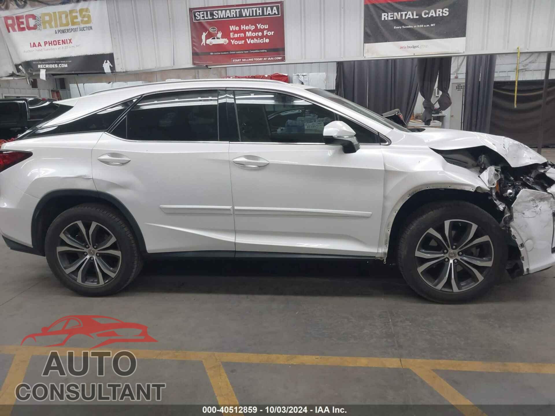 LEXUS RX 2017 - 2T2ZZMCA3HC060537