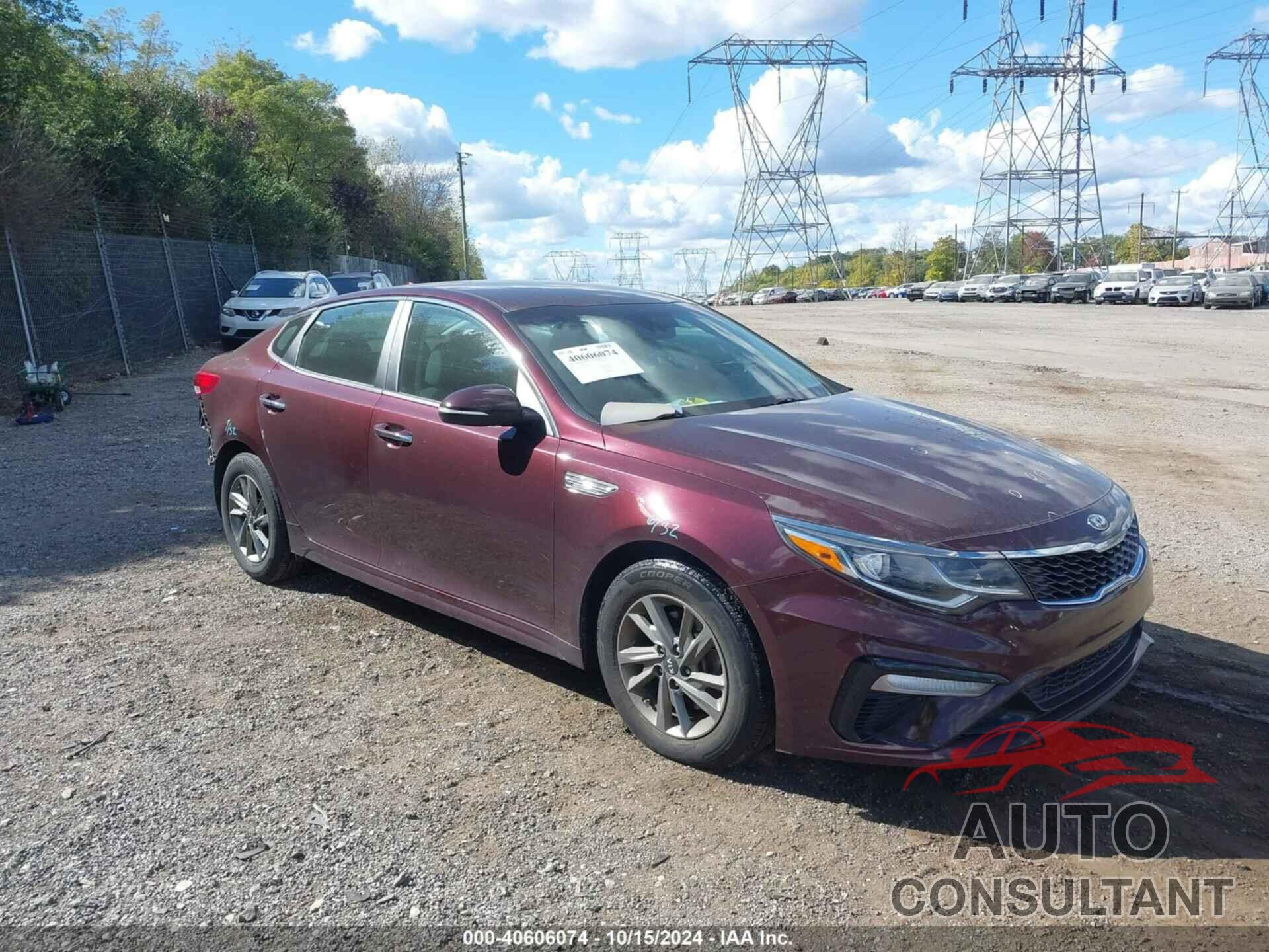 KIA OPTIMA 2019 - 5XXGT4L37KG348902