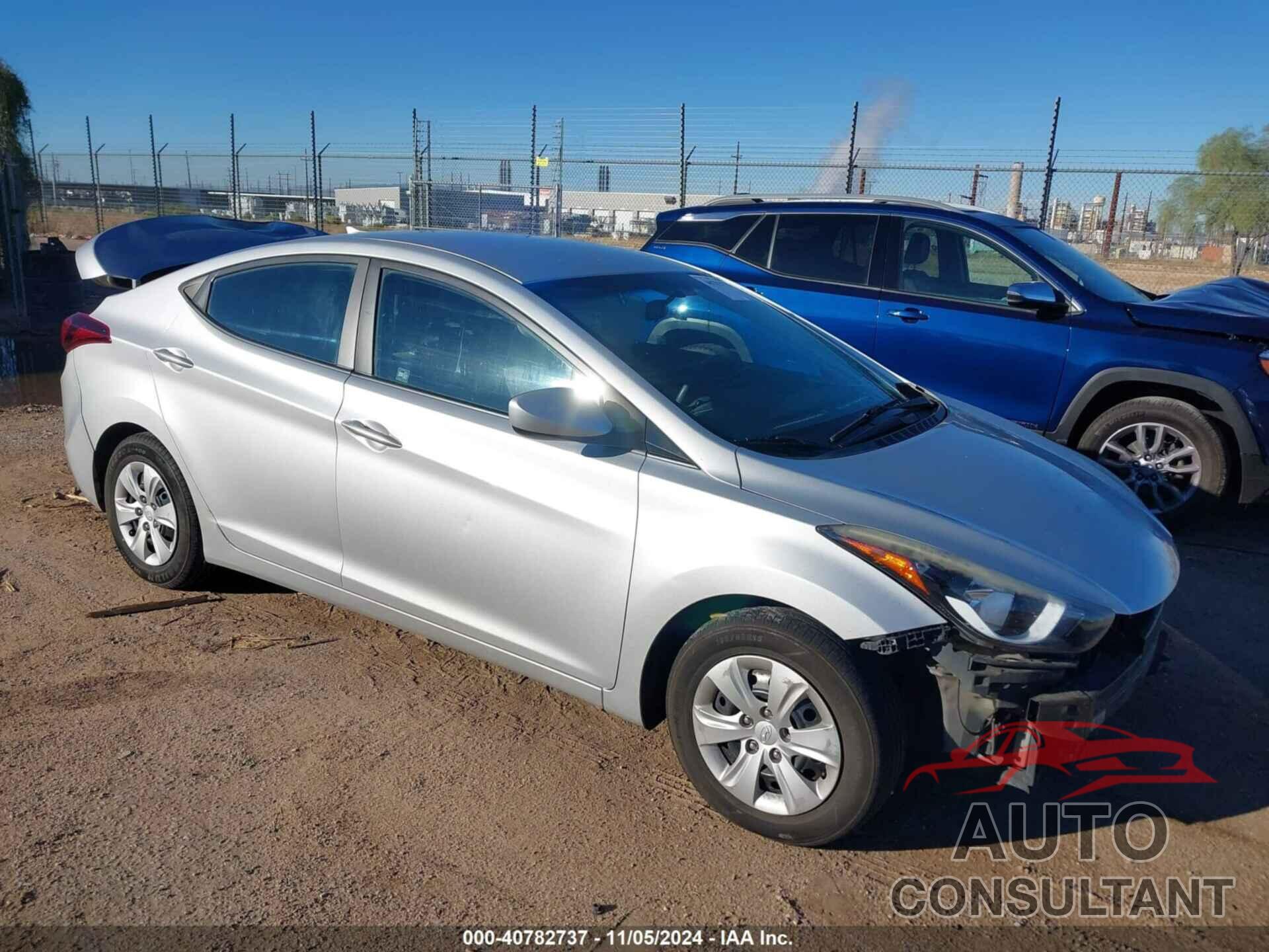 HYUNDAI ELANTRA 2016 - 5NPDH4AE4GH766418