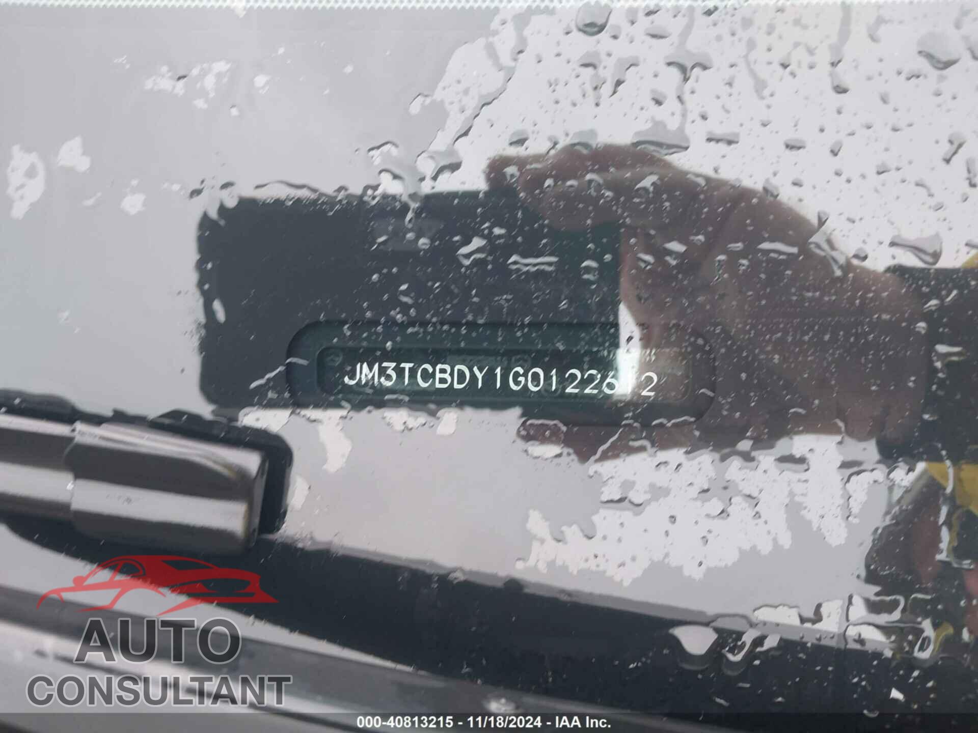 MAZDA CX-9 2016 - JM3TCBDY1G0122612