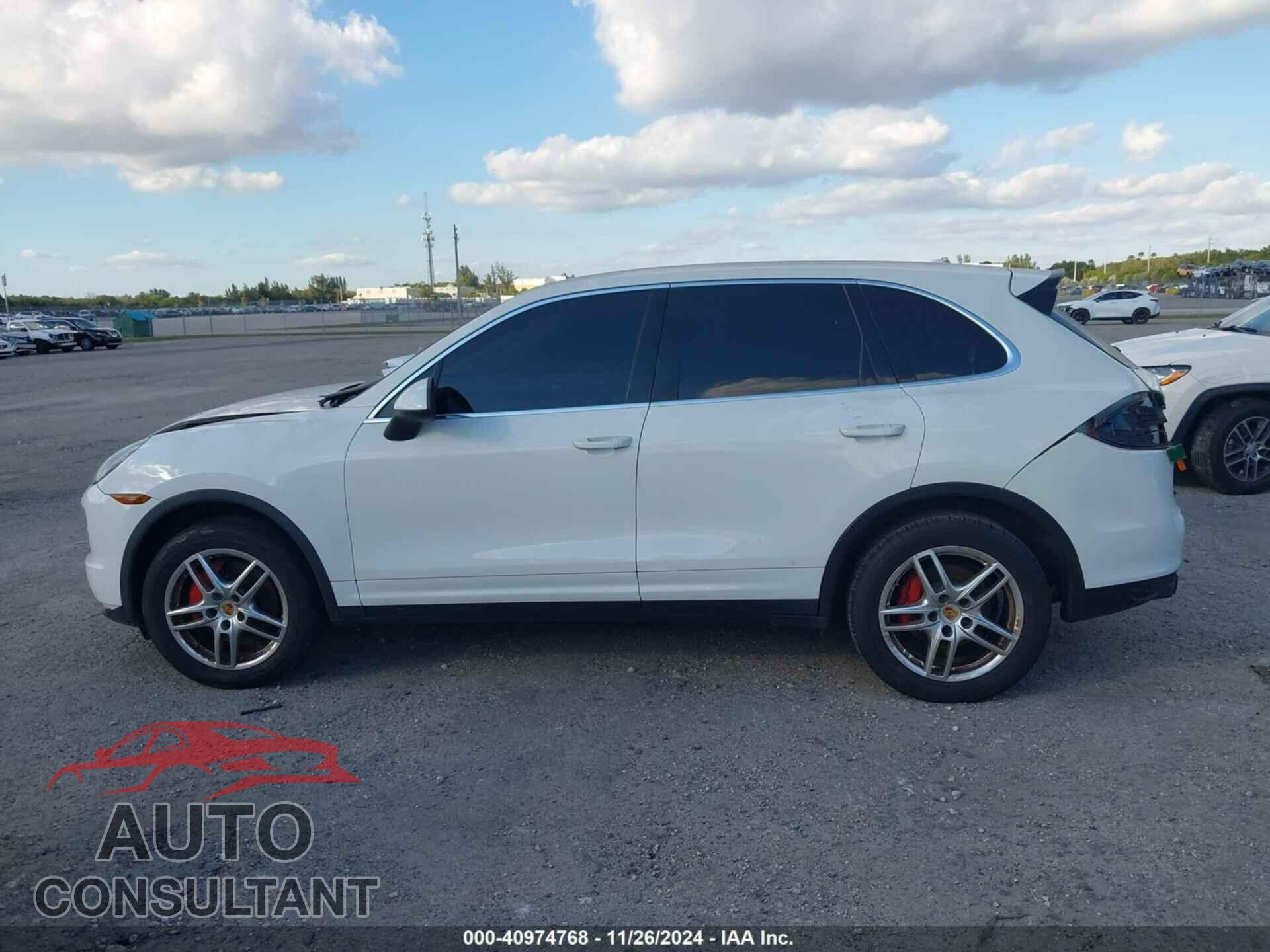 PORSCHE CAYENNE 2014 - WP1AA2A28ELA00409