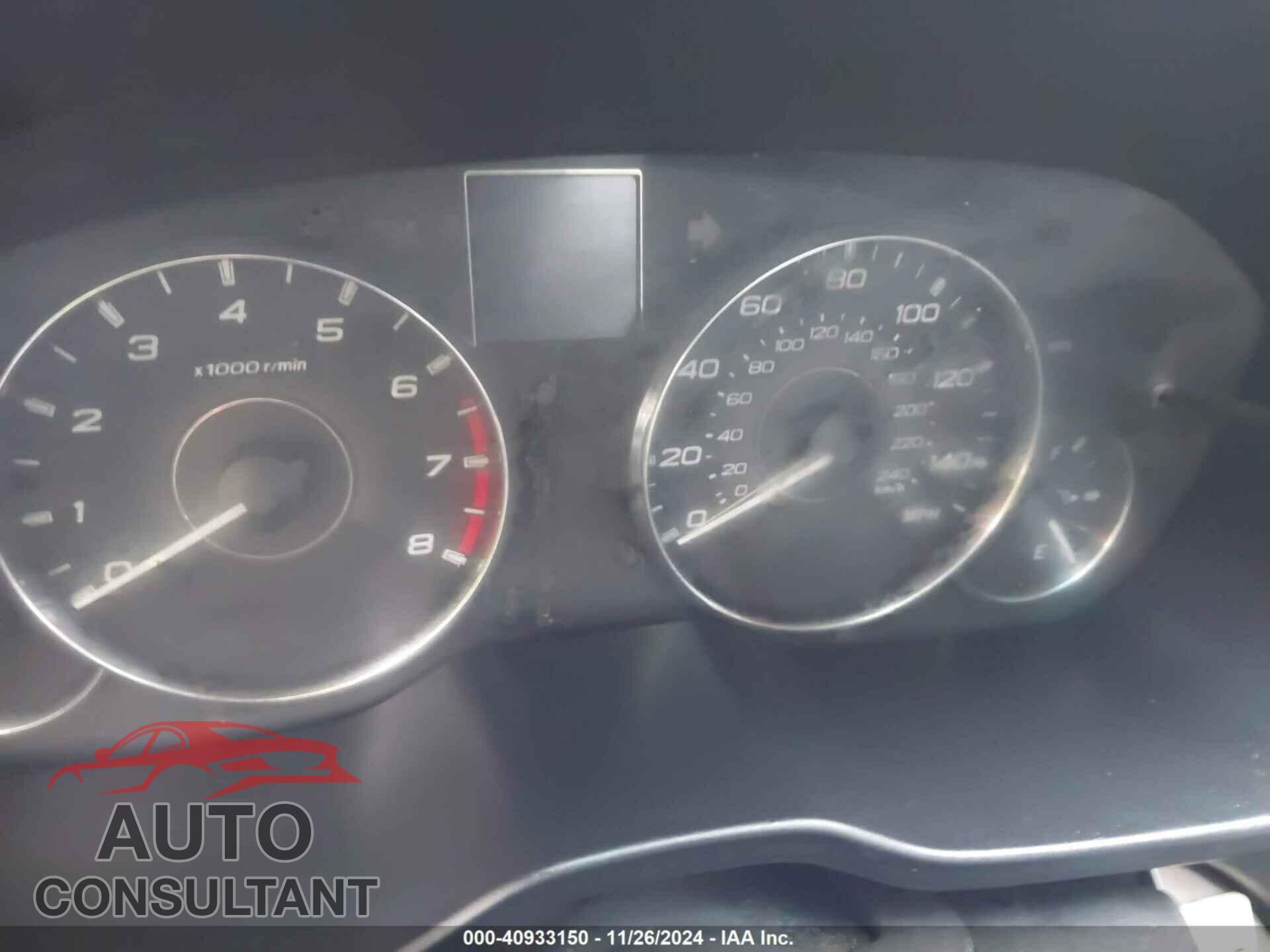 SUBARU OUTBACK 2011 - 4S4BRBCC0B3329312