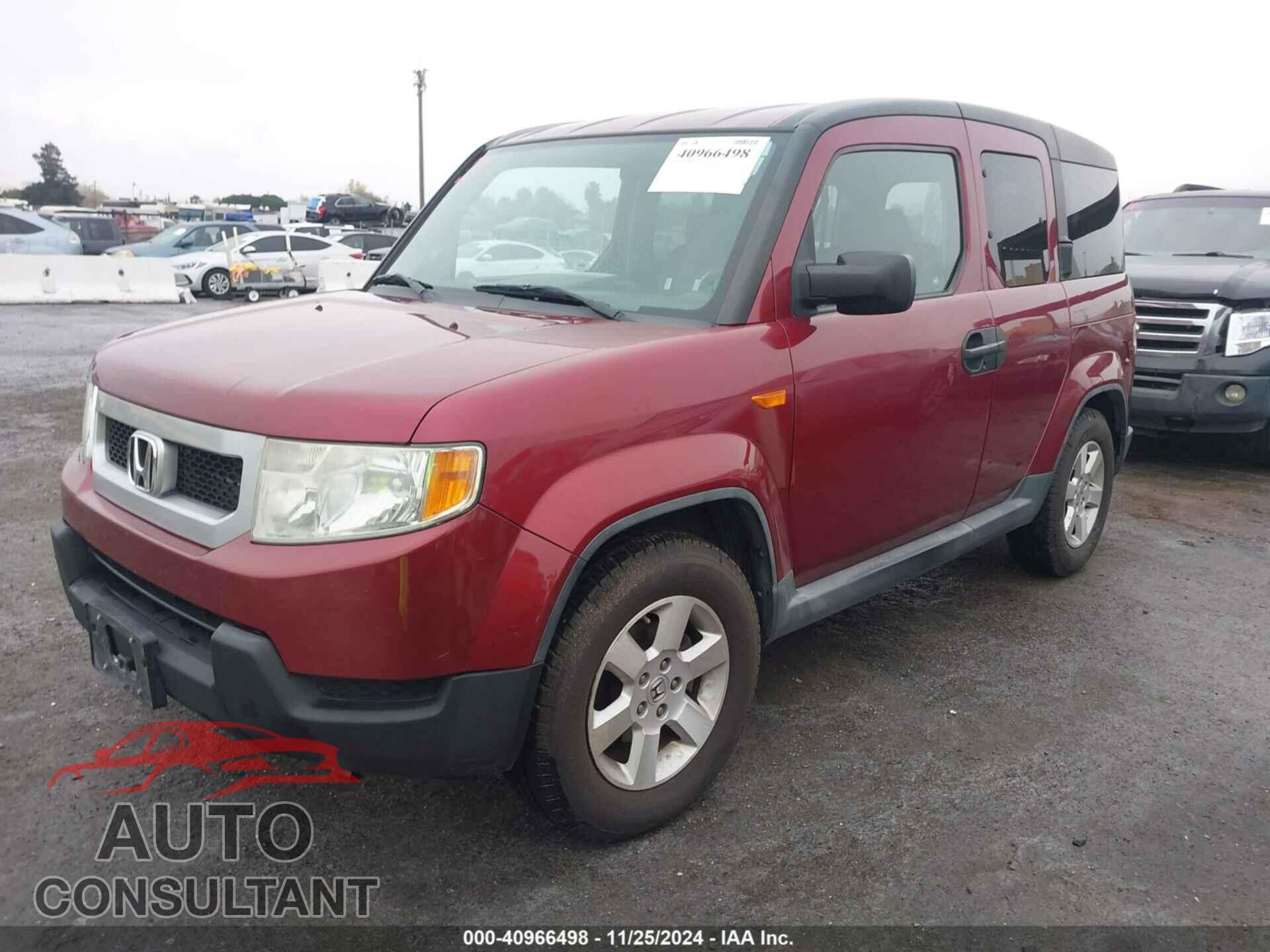HONDA ELEMENT 2009 - 5J6YH28719L005402