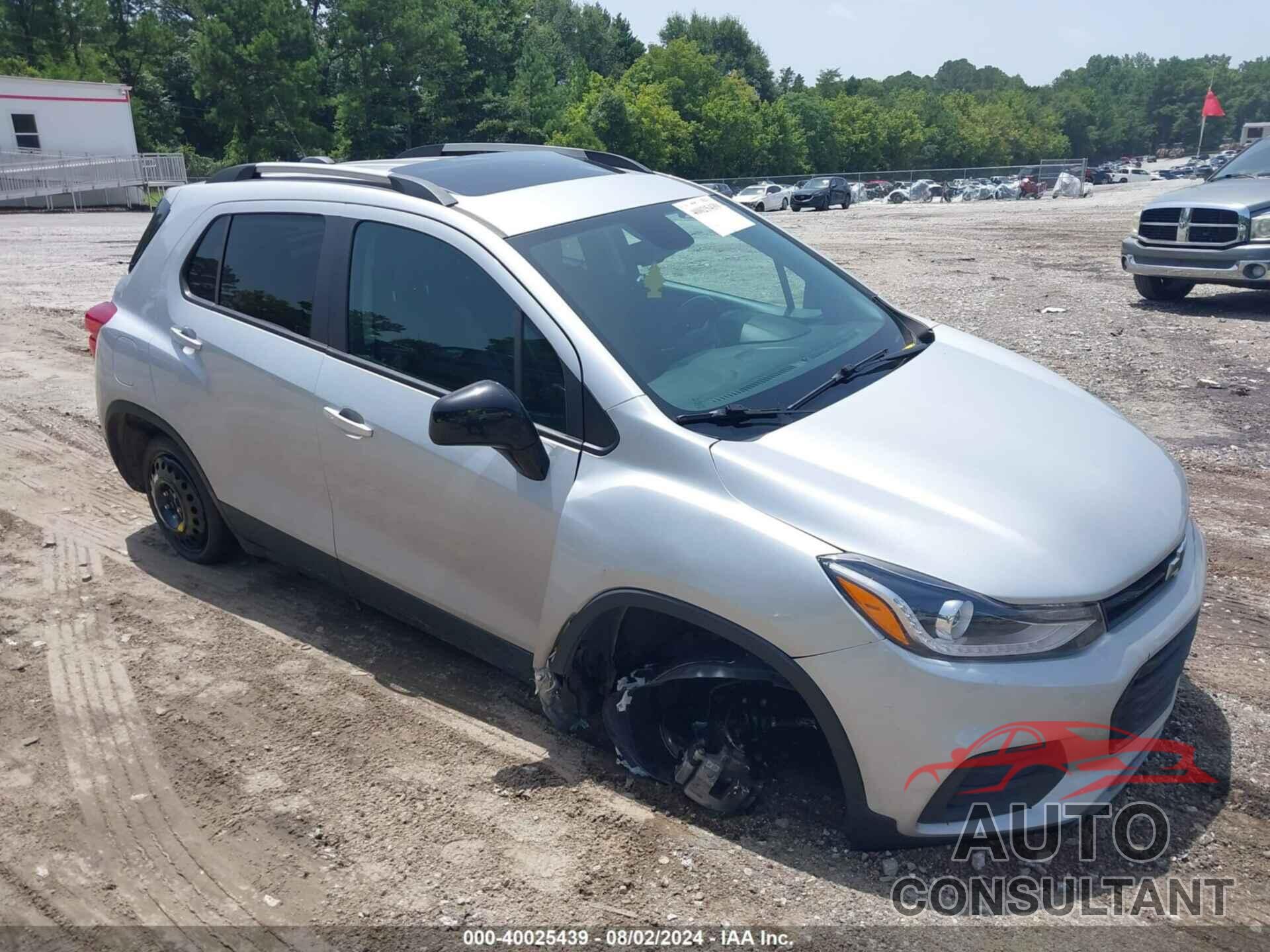 CHEVROLET TRAX 2020 - KL7CJLSB2LB322705