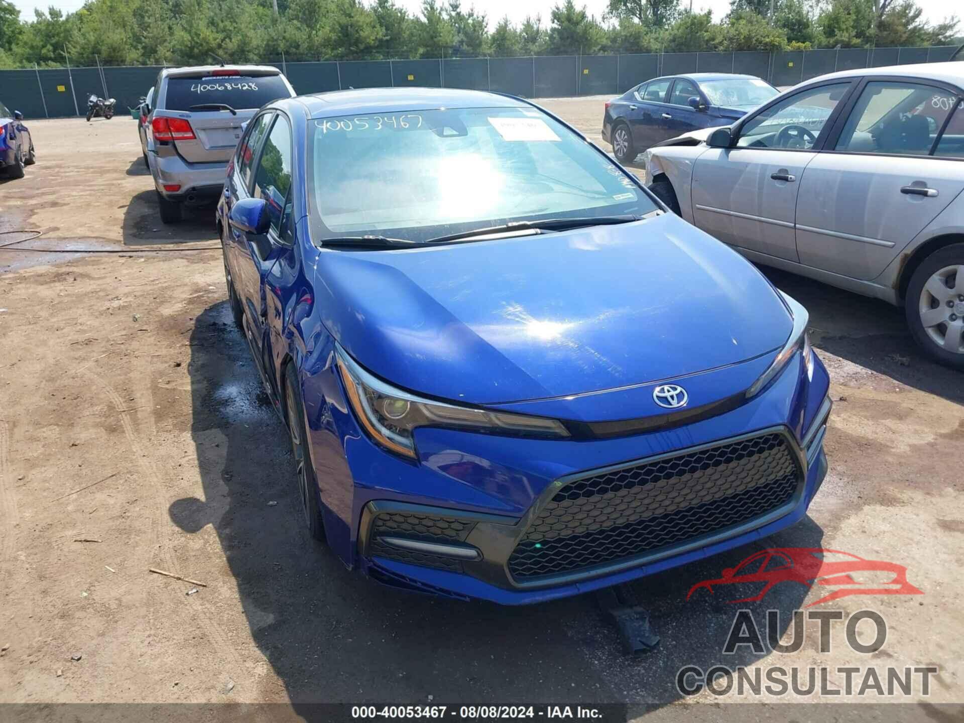 TOYOTA COROLLA 2020 - 5YFP4RCE8LP028010