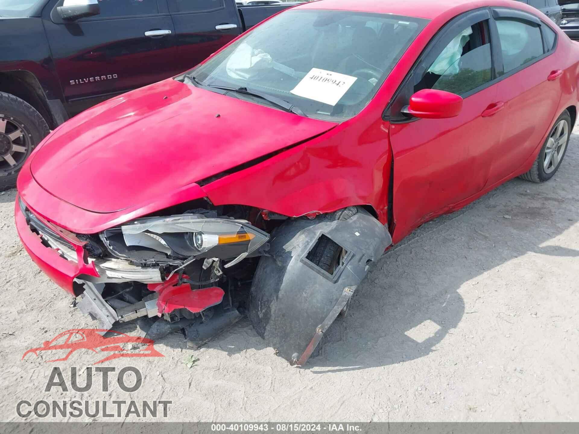 DODGE DART 2016 - 1C3CDFBB2GD689811