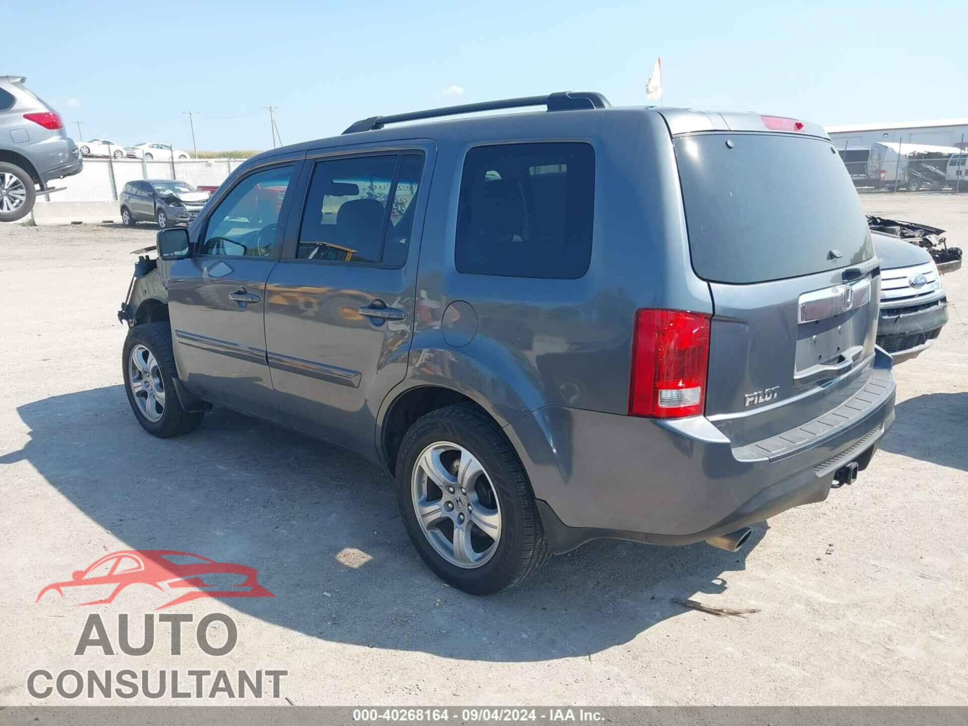 HONDA PILOT 2012 - 5FNYF4H51CB084022