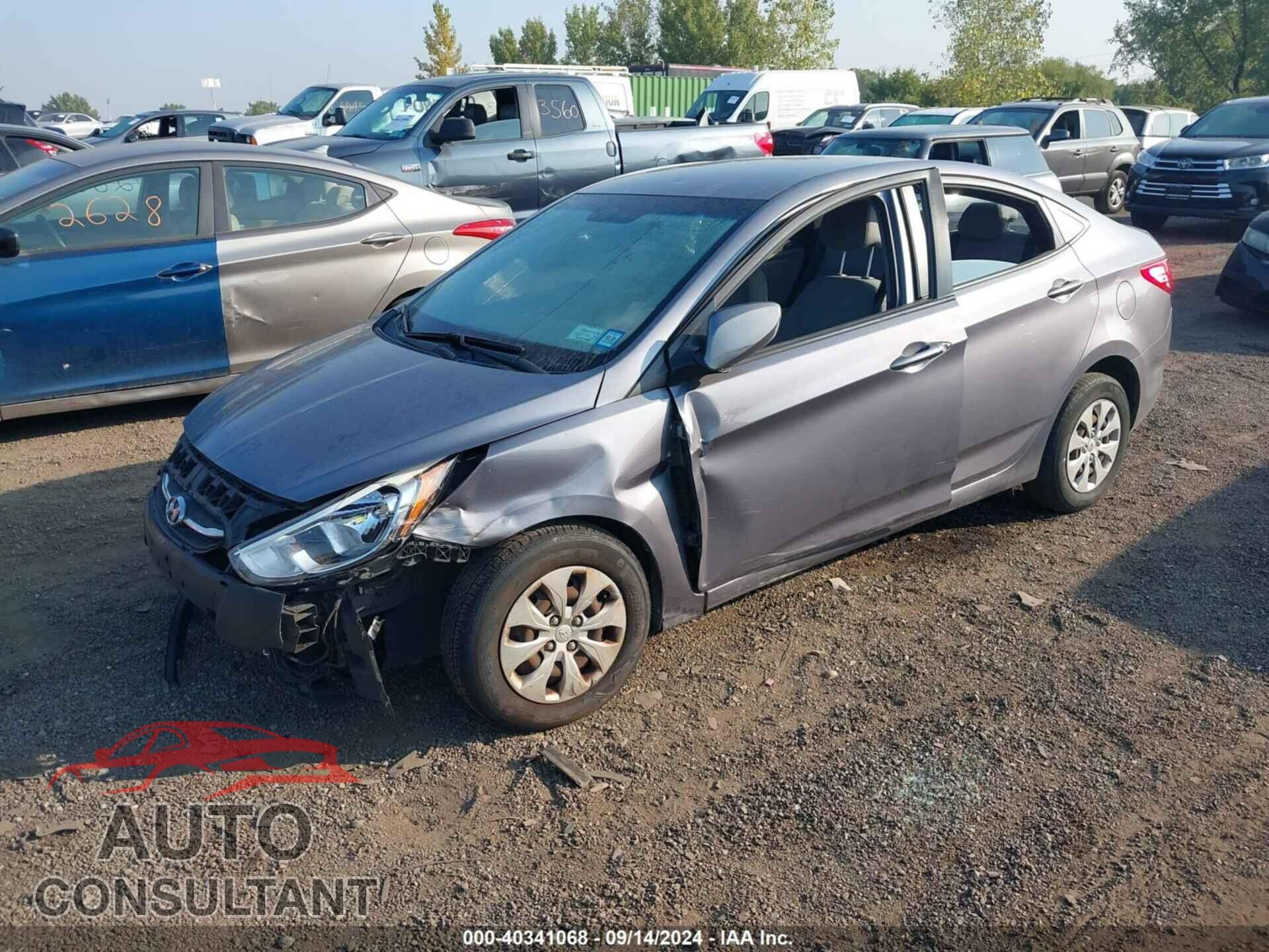 HYUNDAI ACCENT 2016 - KMHCT4AE9GU009087
