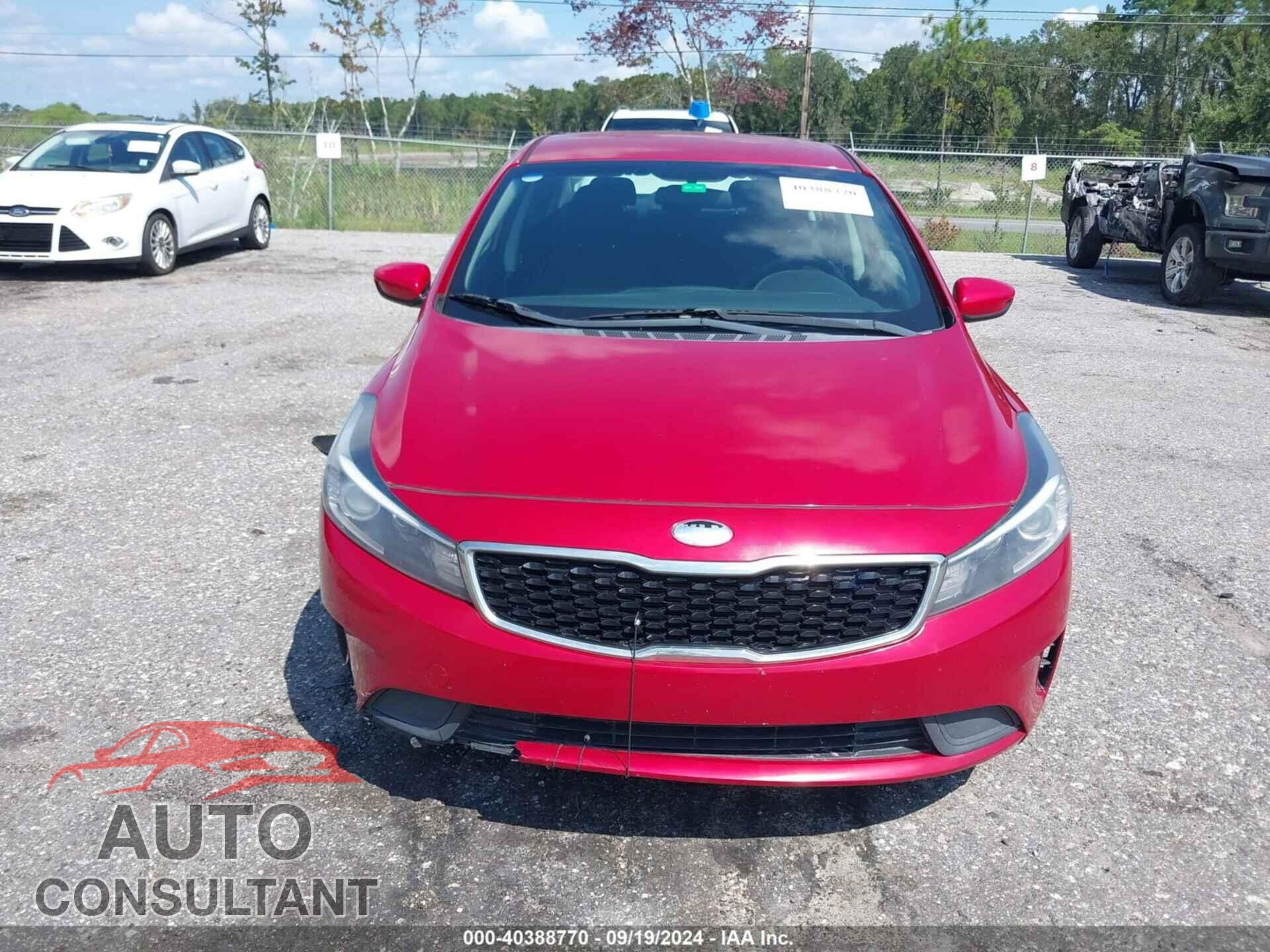 KIA FORTE 2017 - 3KPFL4A72HE070218