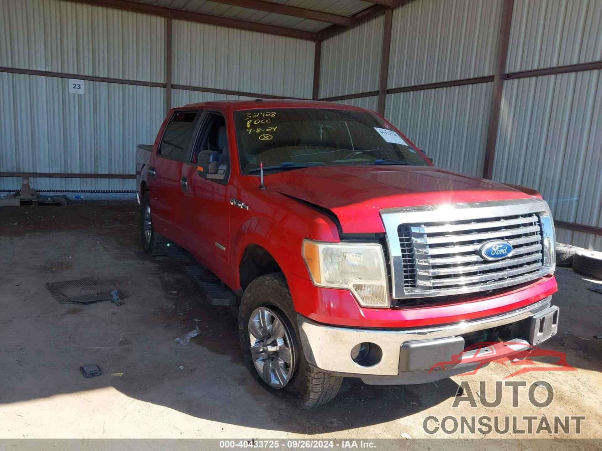 FORD F-150 2011 - 1FTFW1ET8BFC49230