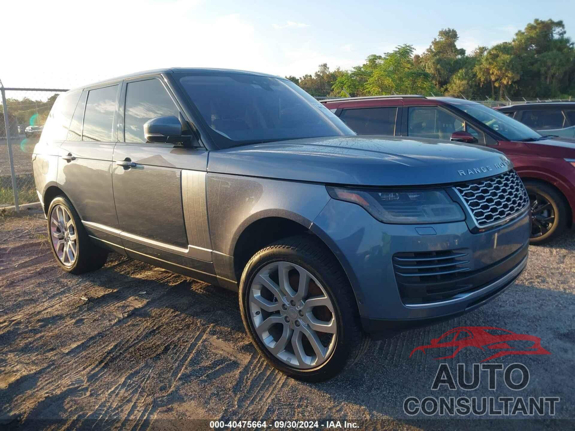 LAND ROVER RANGE ROVER 2019 - SALGS2SV9KA554320