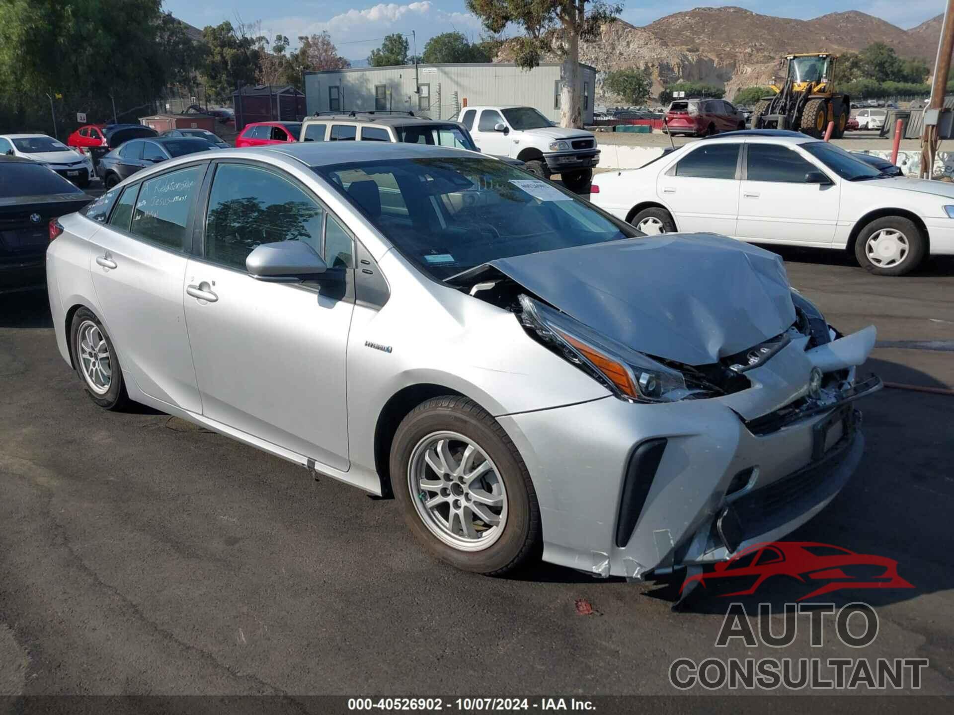 TOYOTA PRIUS 2019 - JTDKARFU0K3082818