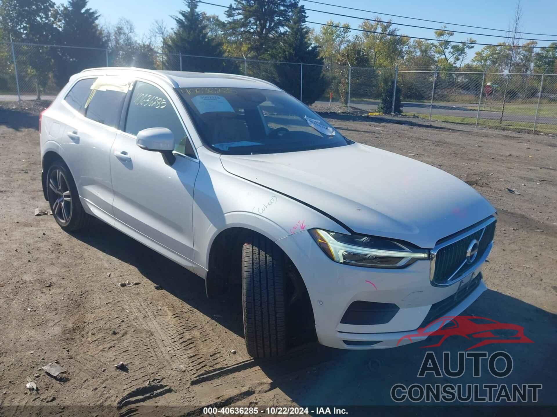 VOLVO XC60 2018 - LYV102RK9JB106584