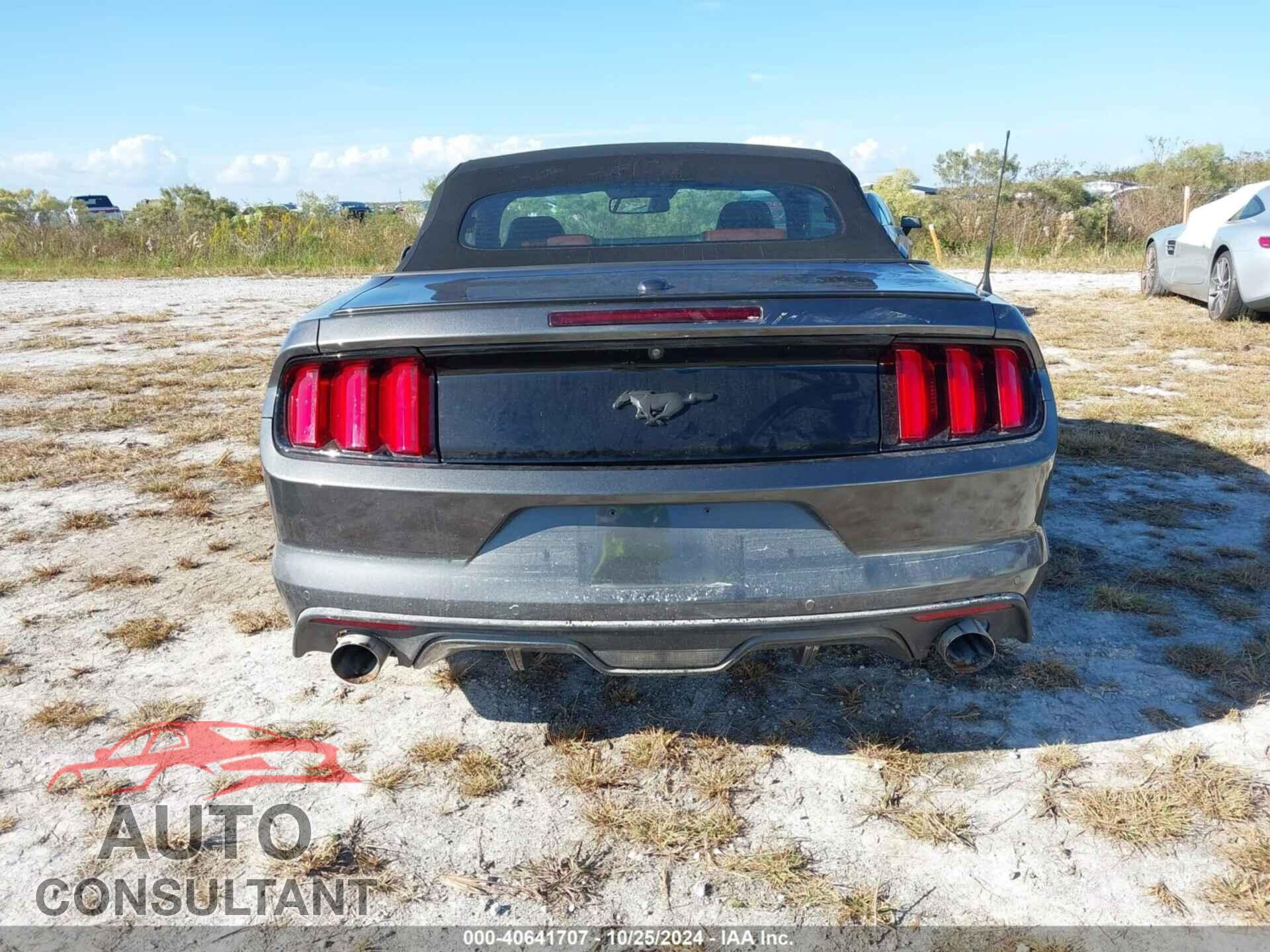 FORD MUSTANG 2017 - 1FATP8UH2H5257933