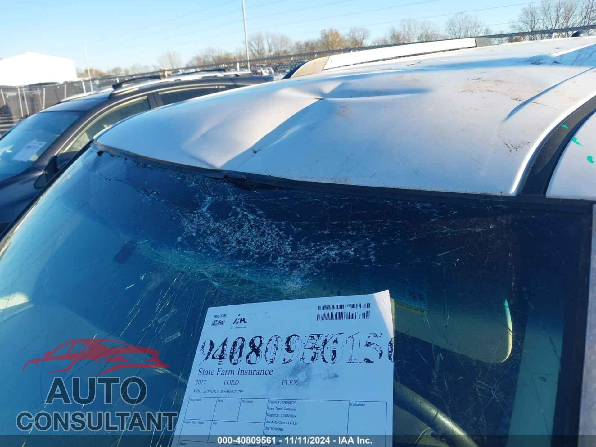 FORD FLEX 2017 - 2FMGK5C85HBA03795