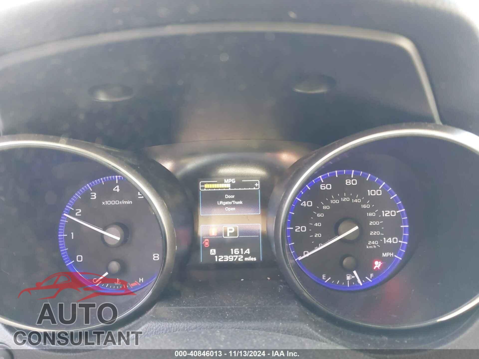 SUBARU OUTBACK 2015 - 4S4BSACC9F3318829