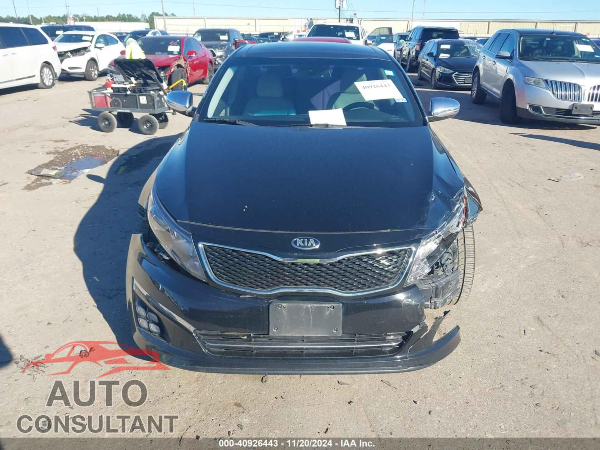 KIA OPTIMA 2014 - 5XXGR4A61EG291208