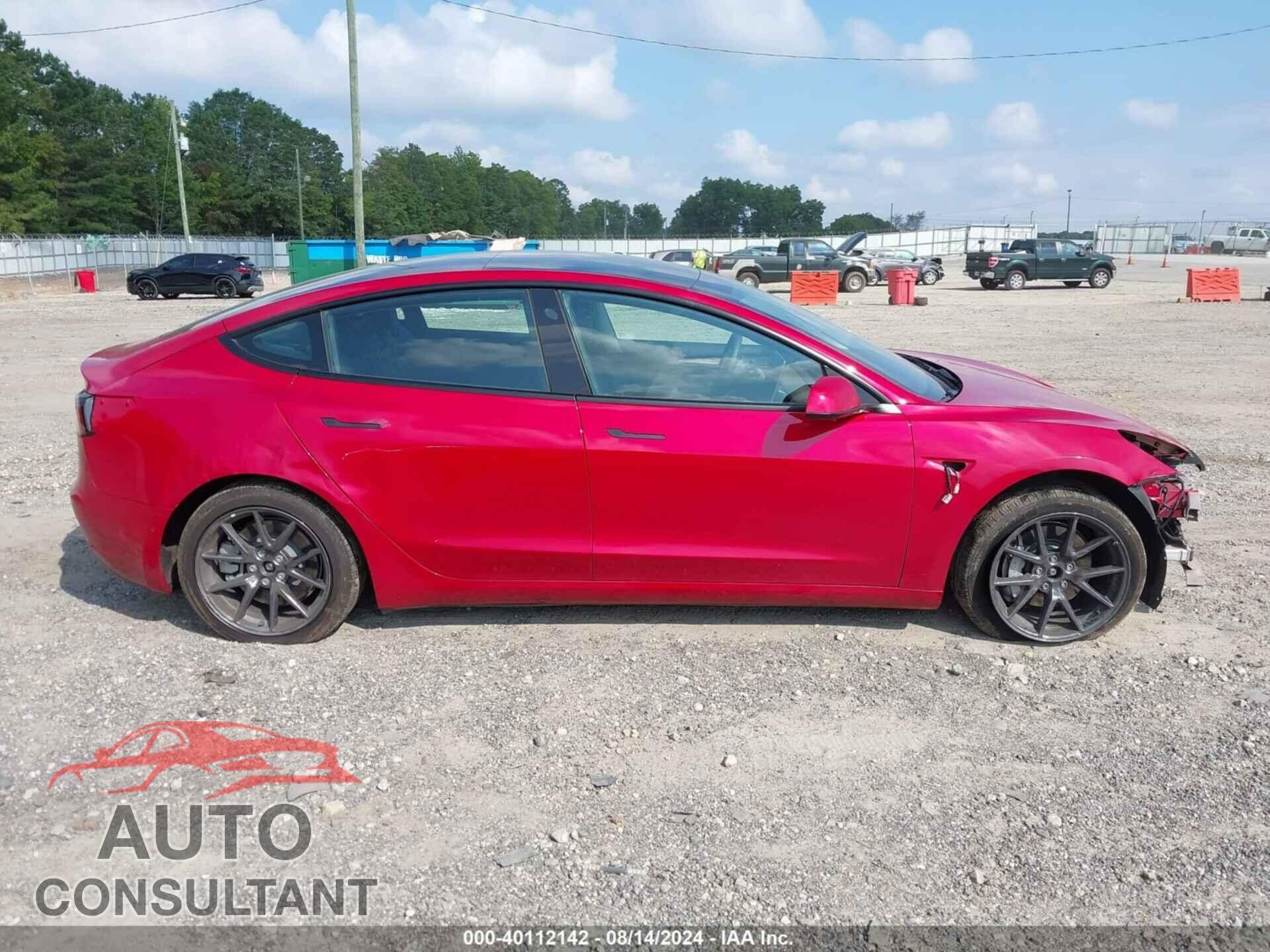 TESLA MODEL 3 2022 - 5YJ3E1EB8NF271329