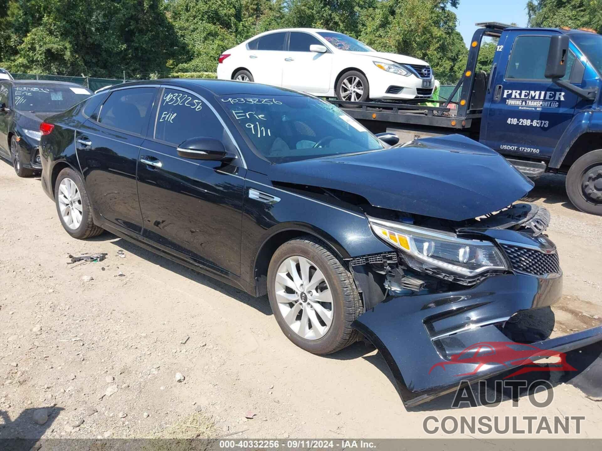 KIA OPTIMA 2016 - 5XXGU4L38GG067678