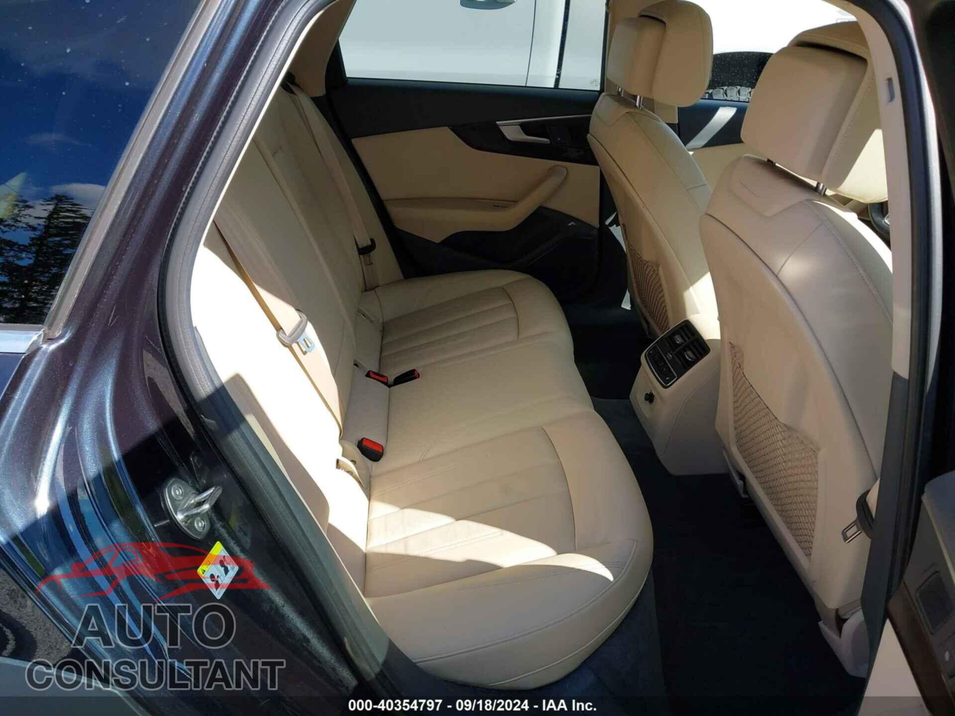 AUDI A4 ALLROAD 2018 - WA18NAF46JA203369