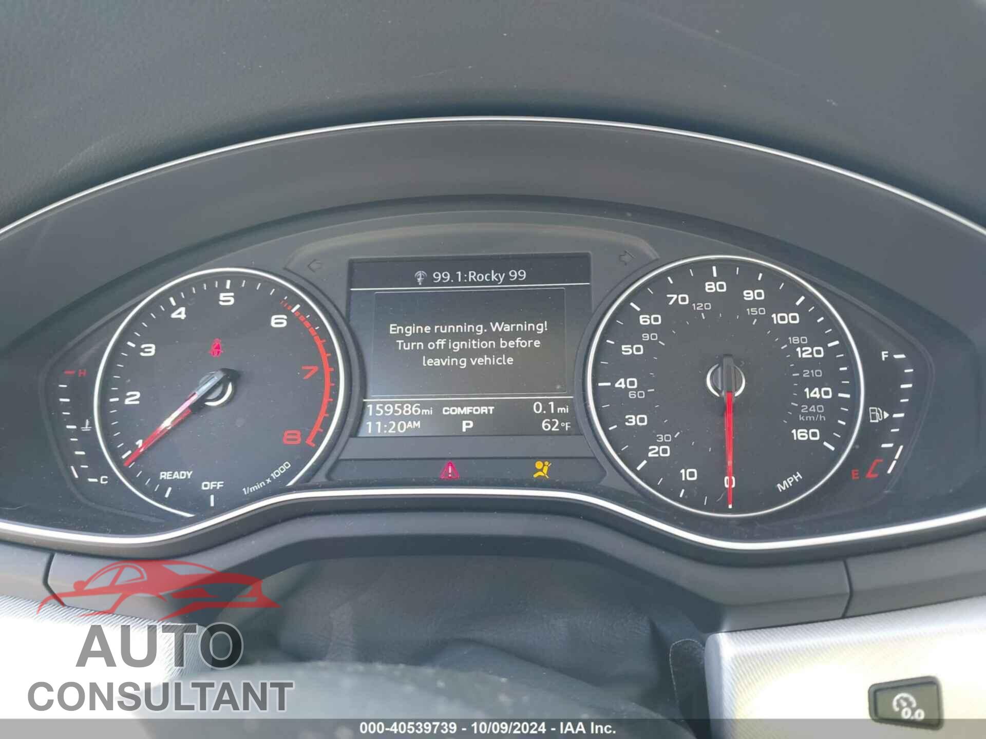 AUDI A4 2017 - WAUANAF44HN053916