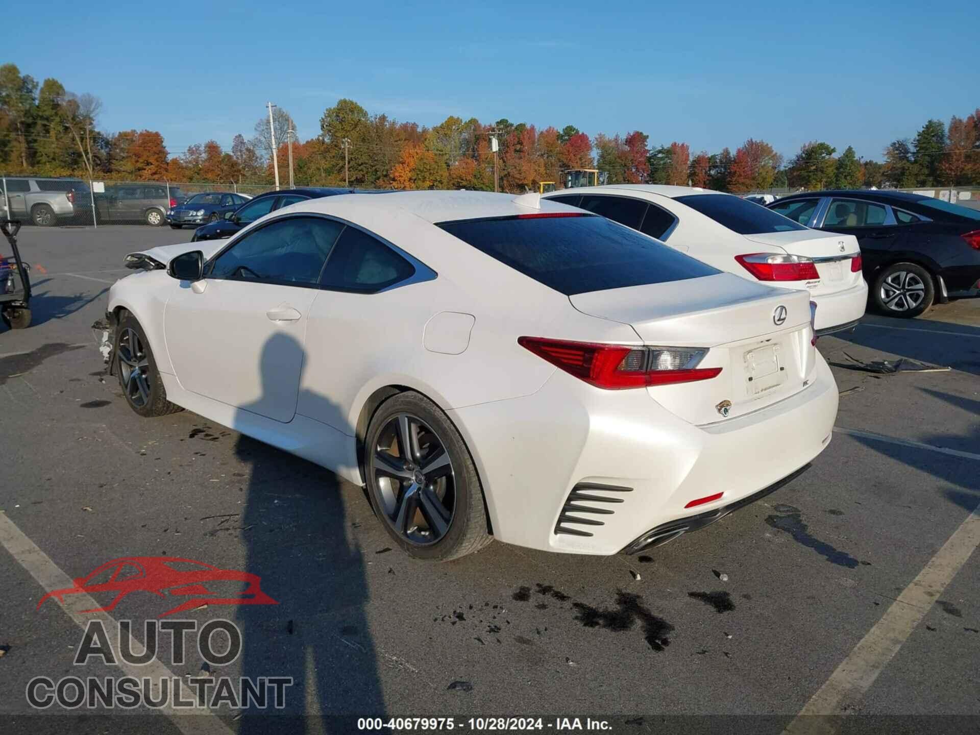LEXUS RC 200T 2017 - JTHHA5BCXH5006714