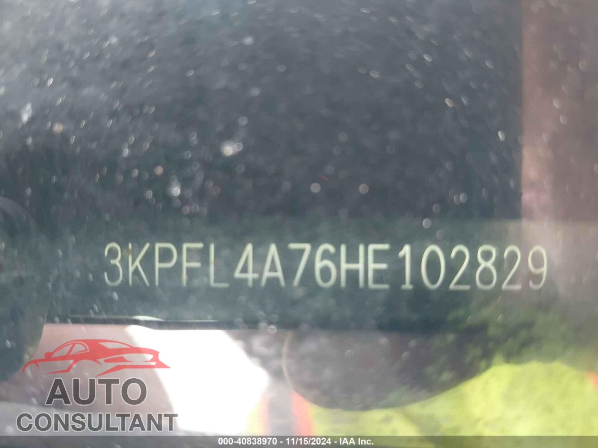 KIA FORTE 2017 - 3KPFL4A76HE102829
