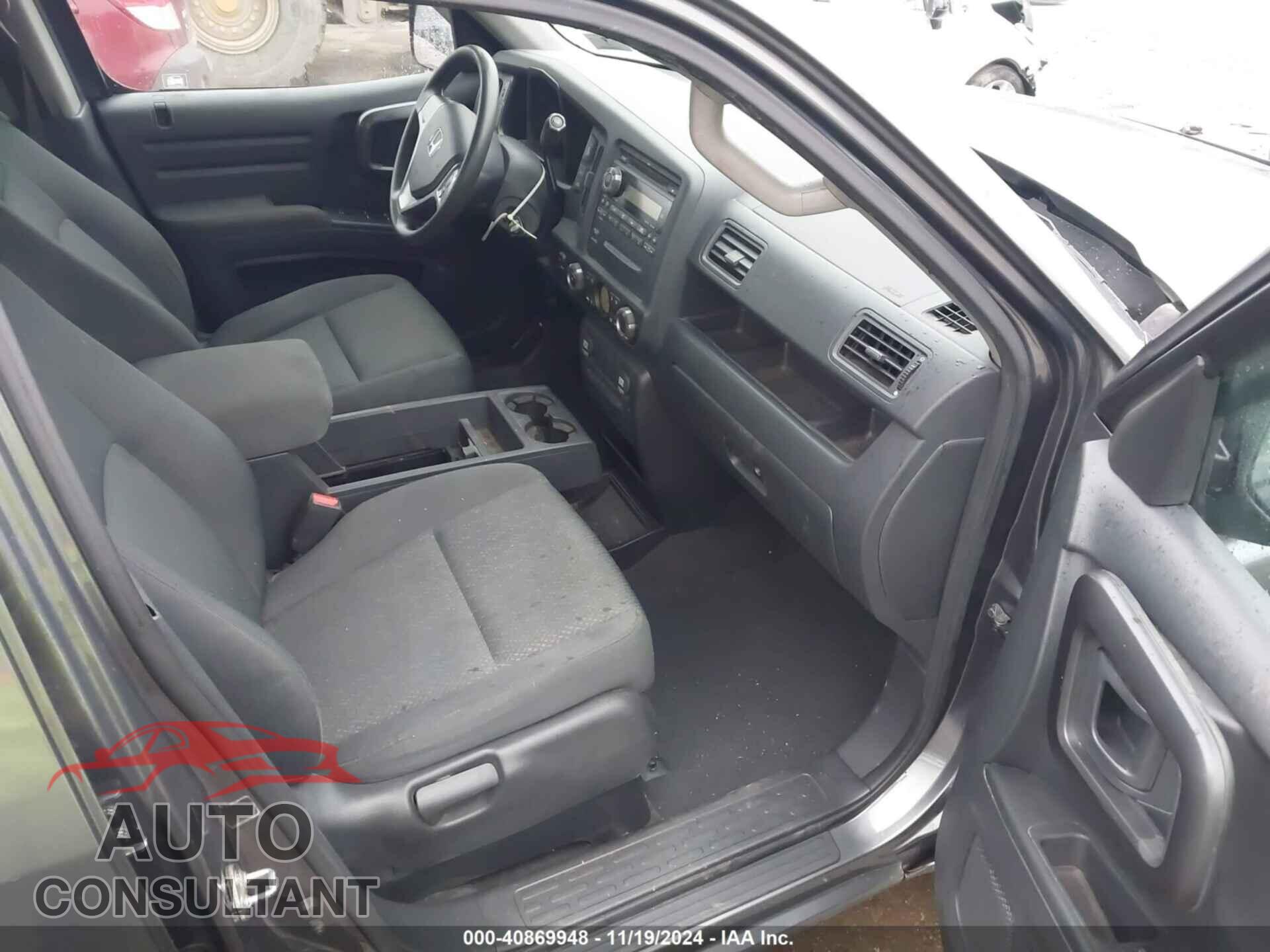 HONDA RIDGELINE 2012 - 5FPYK1F24CB456298