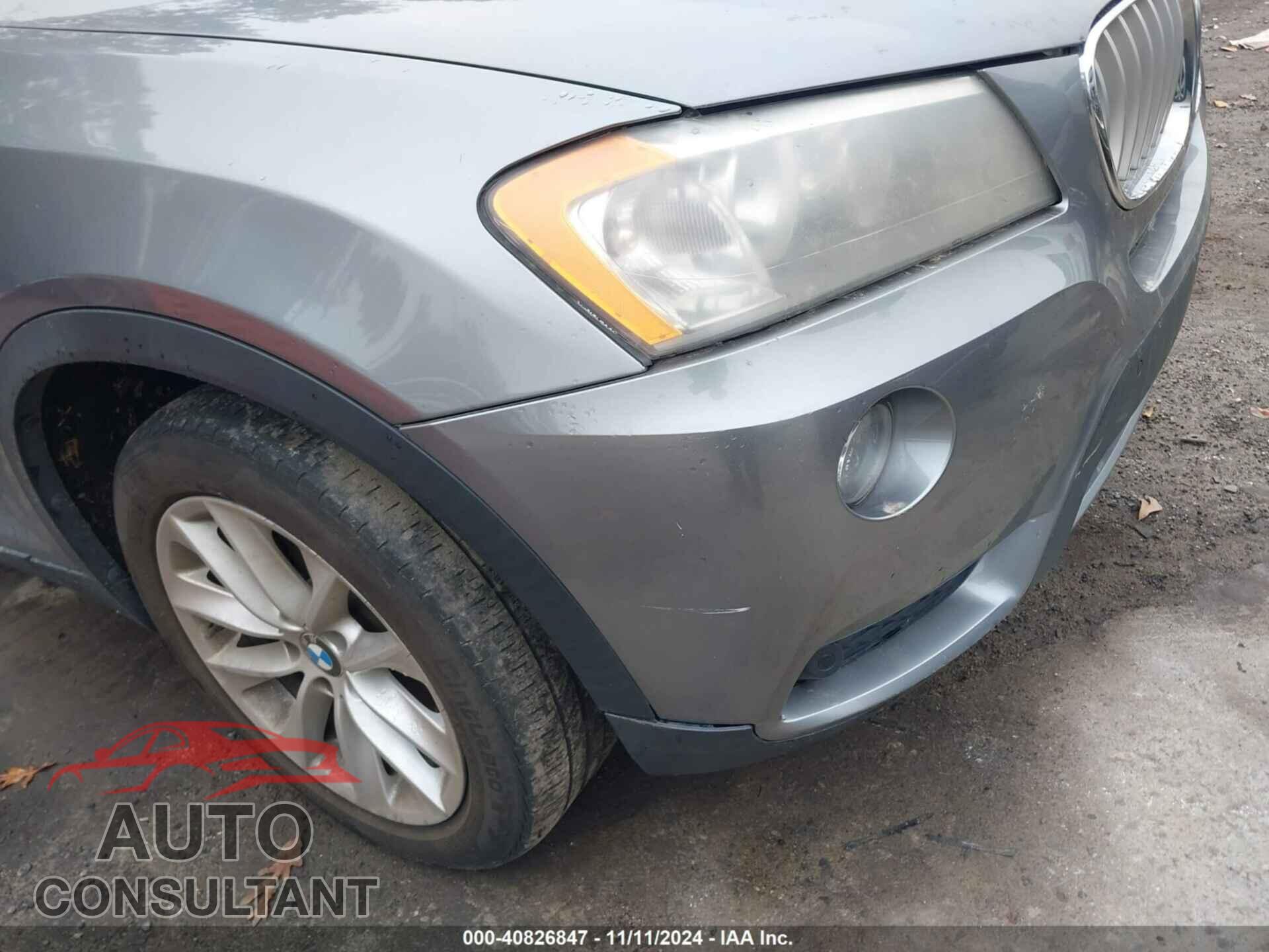 BMW X3 2014 - 5UXWX9C57E0D28283