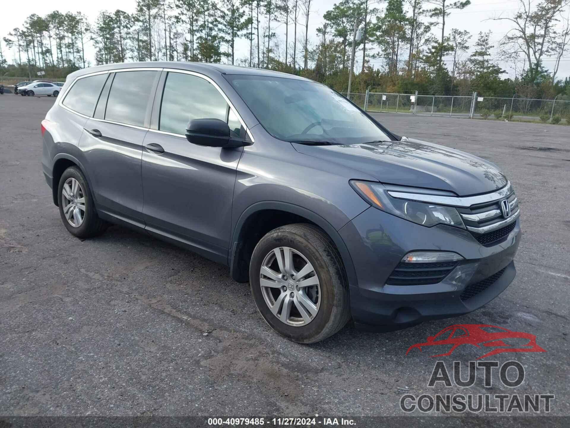 HONDA PILOT 2016 - 5FNYF6H15GB114976