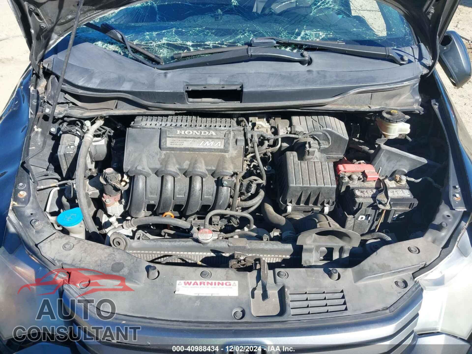 HONDA INSIGHT 2010 - JHMZE2H56AS014428