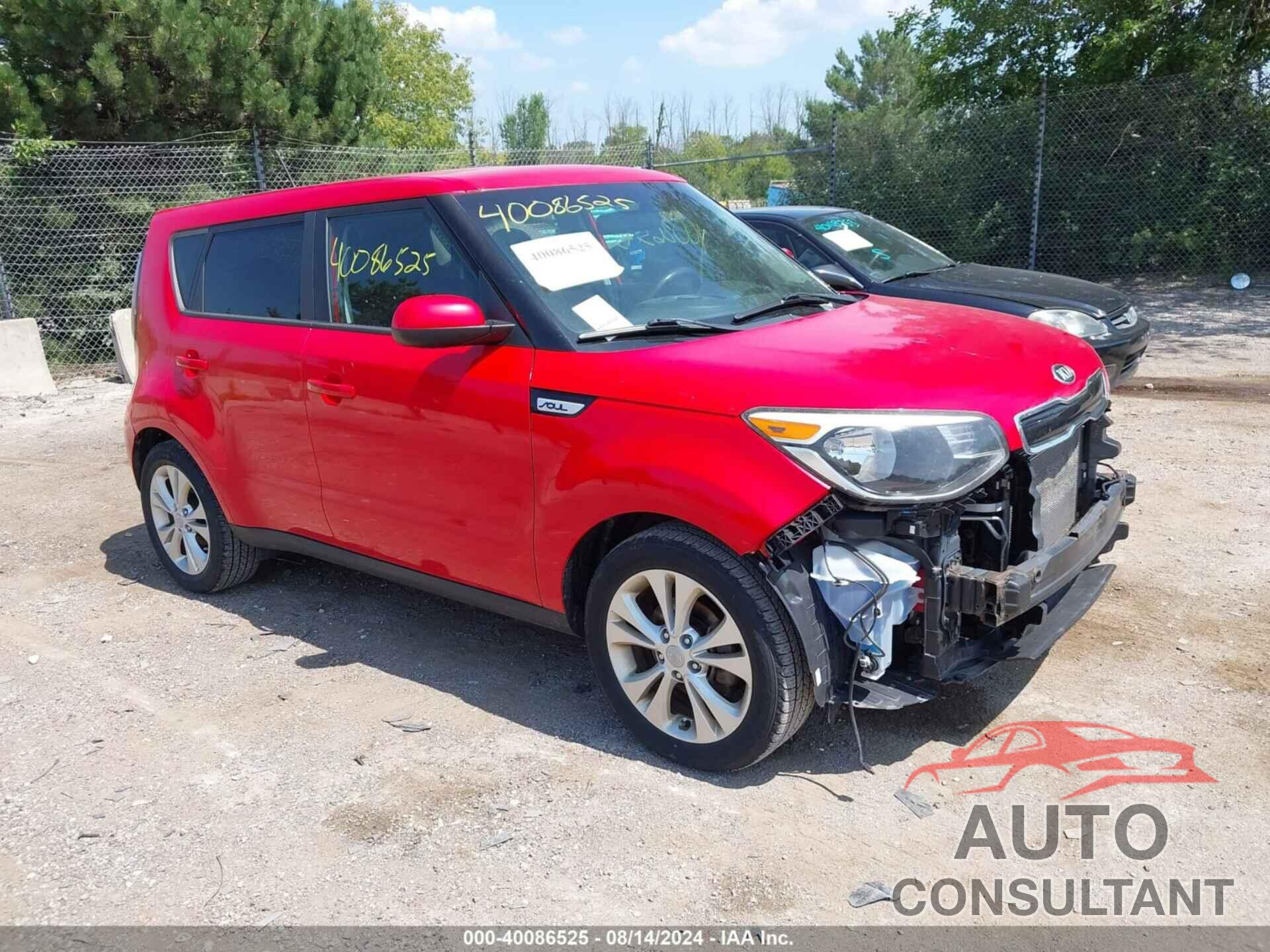 KIA SOUL 2016 - KNDJP3A57G7847014