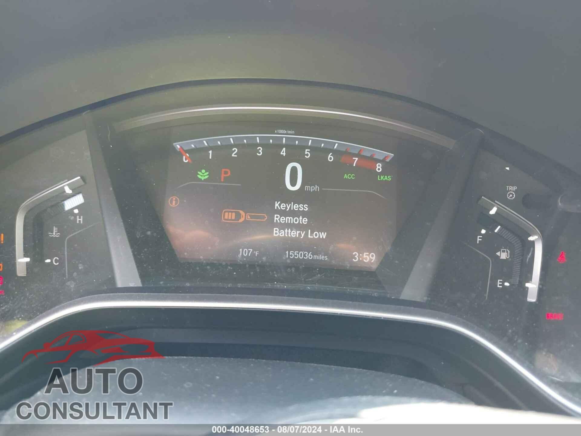 HONDA CR-V 2017 - 7FARW1H86HE037139