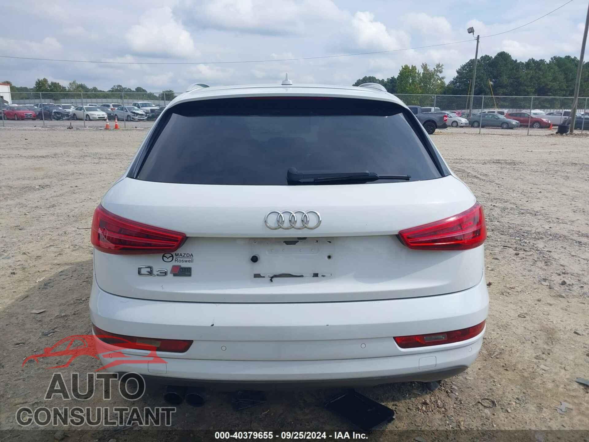 AUDI Q3 2016 - WA1BFCFS8GR002791