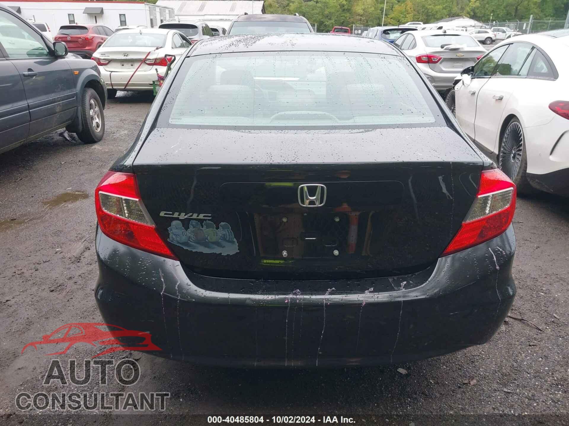HONDA CIVIC 2012 - 2HGFB2F80CH308316