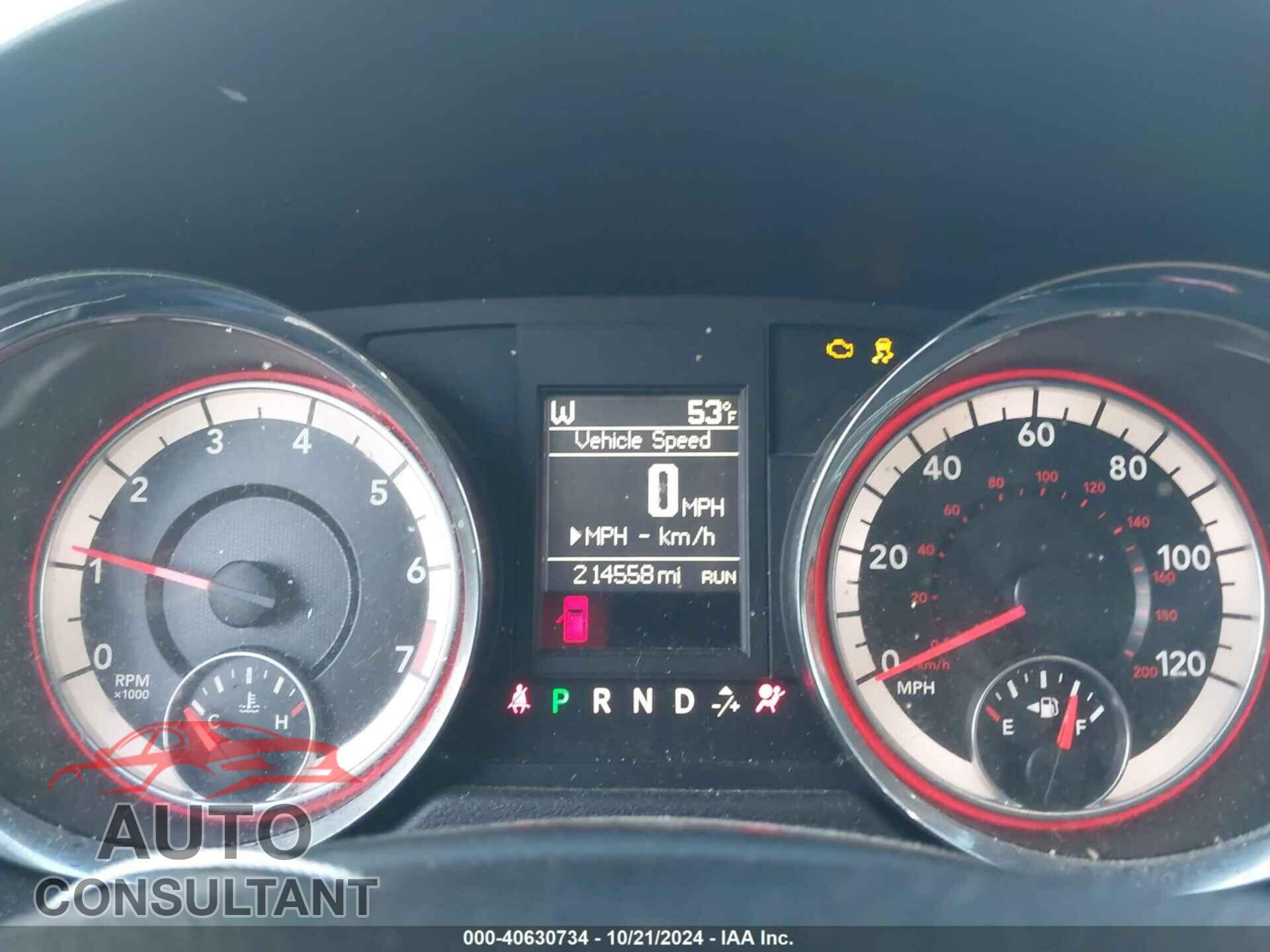 DODGE GRAND CARAVAN 2016 - 2C4RDGEG4GR329780