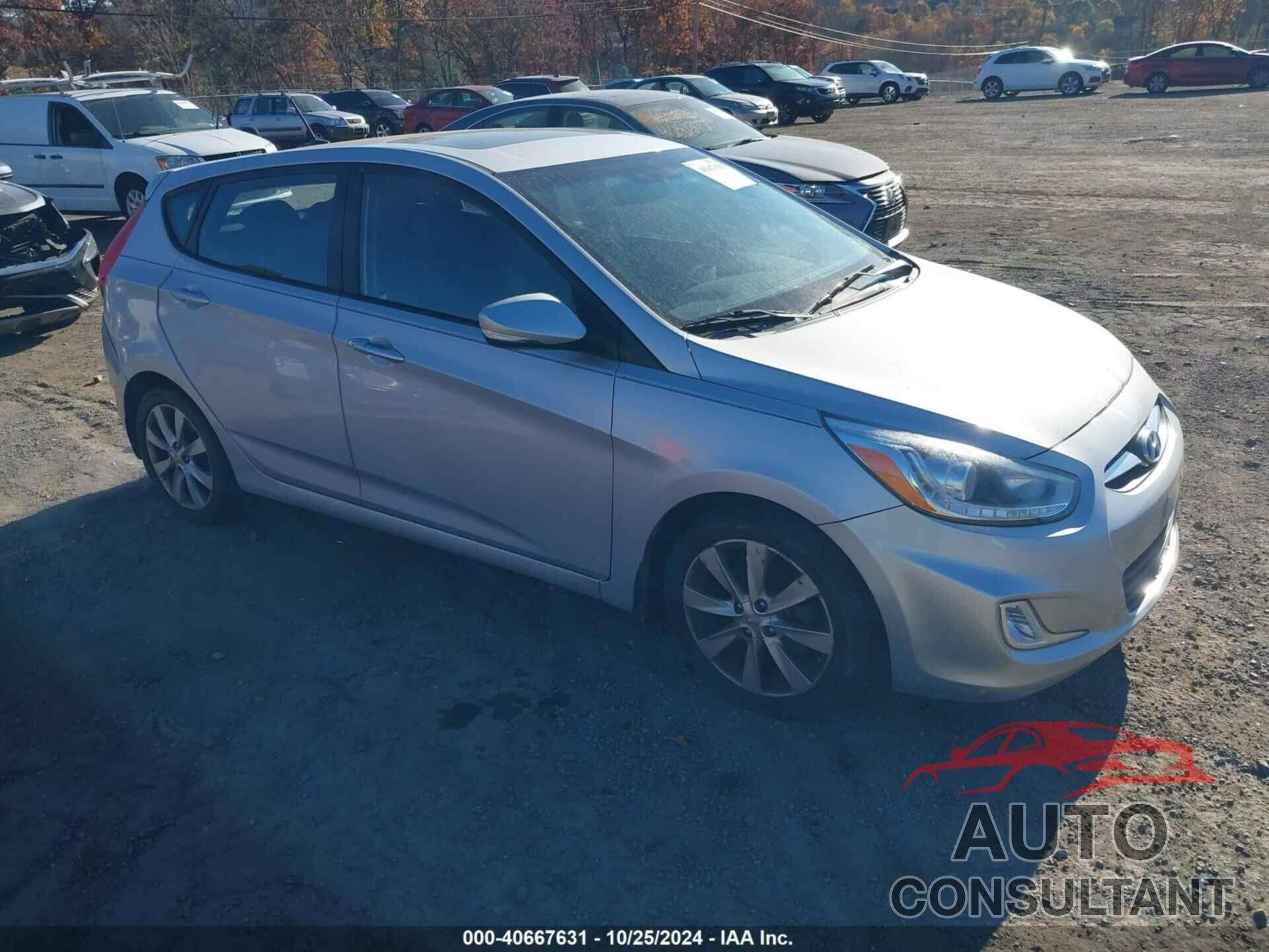 HYUNDAI ACCENT 2014 - KMHCU5AE8EU195303