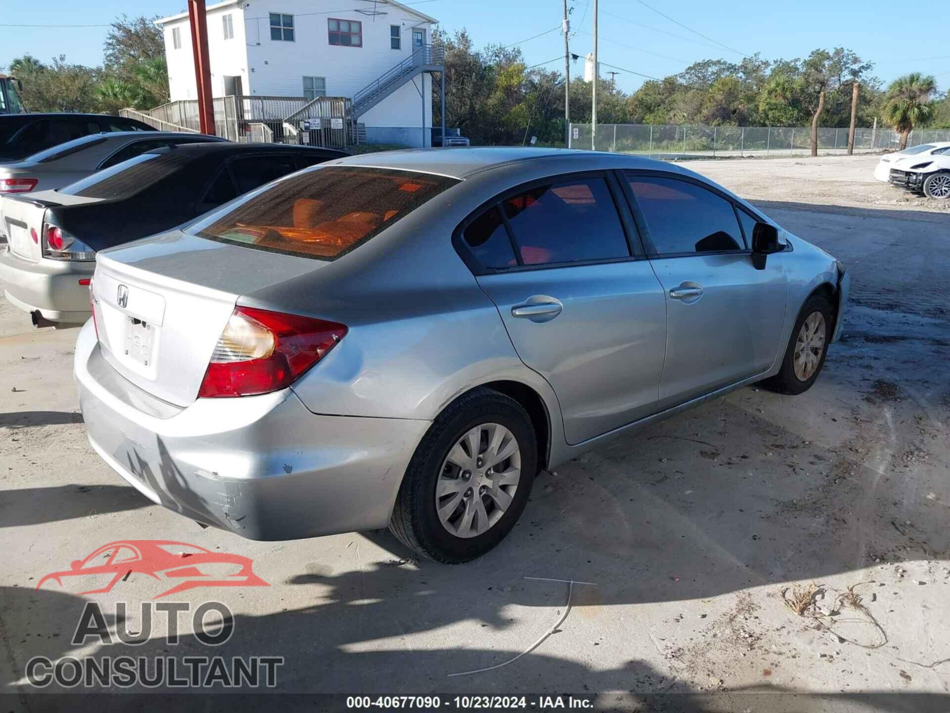HONDA CIVIC SDN 2012 - 19XFB2F56CE021160